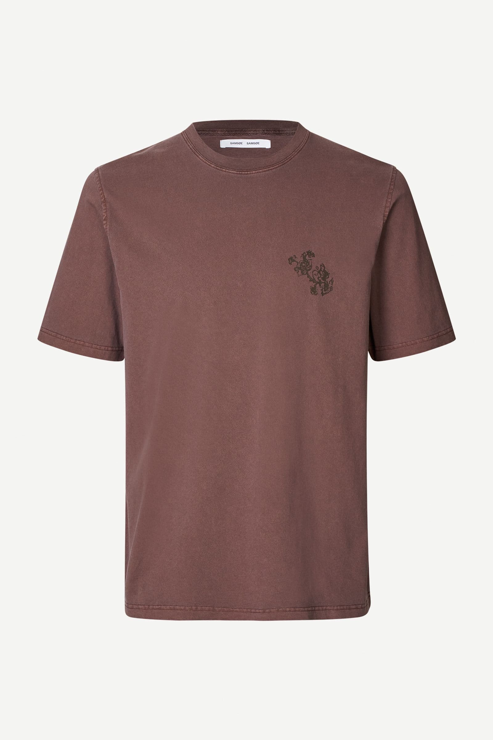 Saphil t-shirt 15489 Washed raisin wallpaper