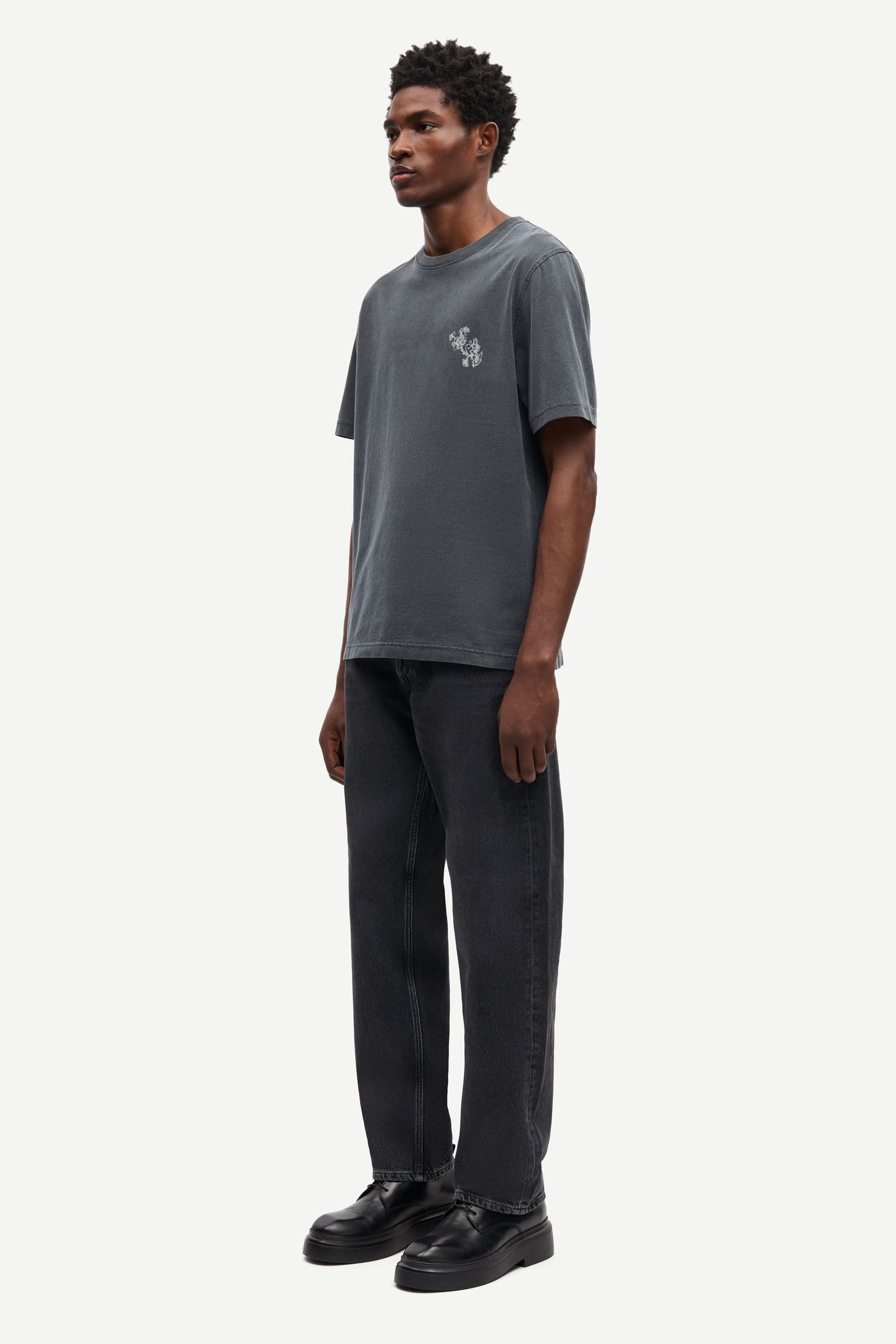 Saphil t-shirt 15489 Washed black wallpaper