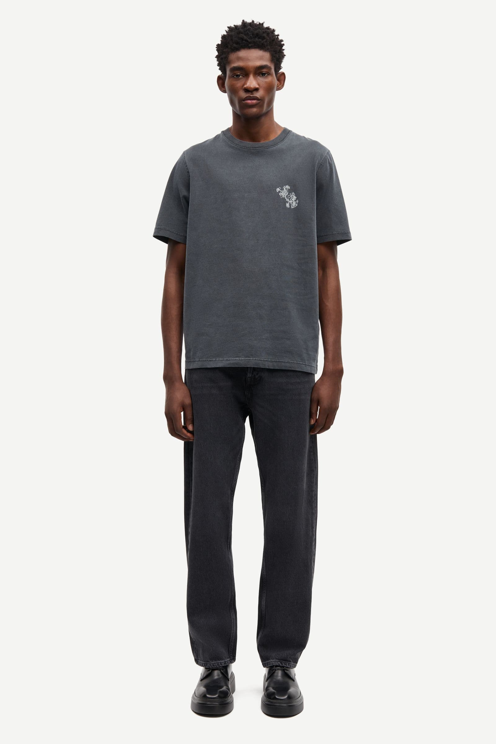 Saphil t-shirt 15489 Washed black wallpaper