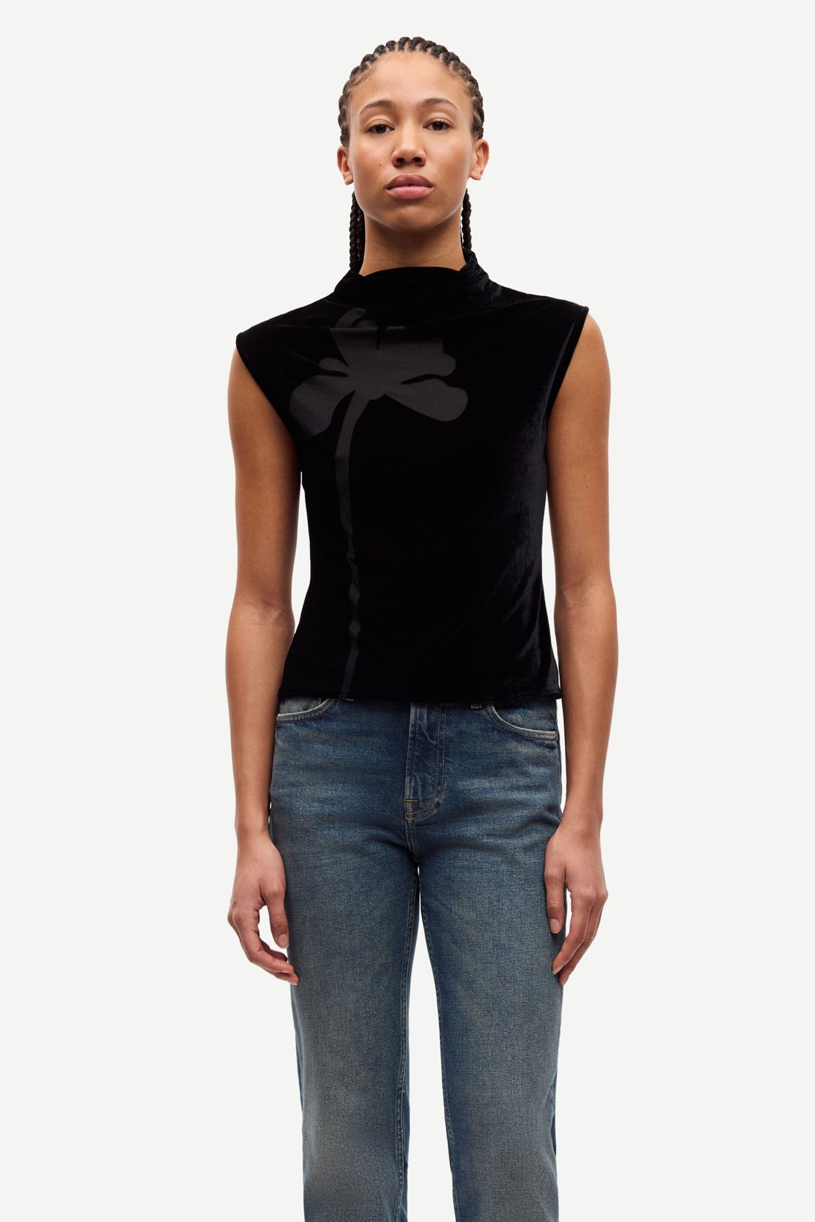 Sakalani top 15760 Black