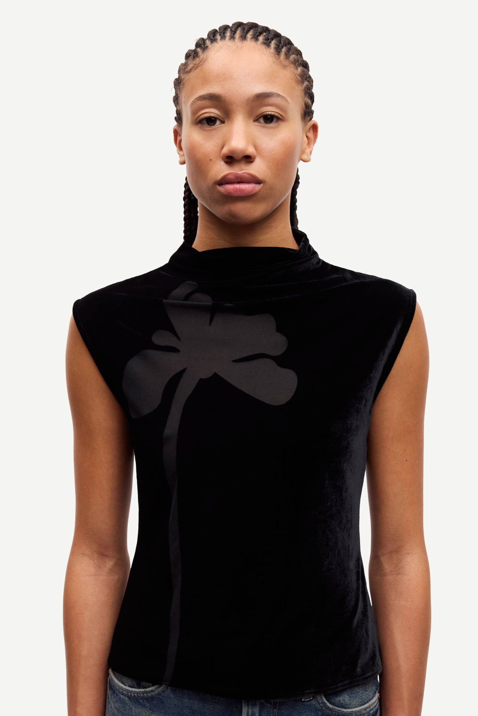 Sakalani top 15760 Black