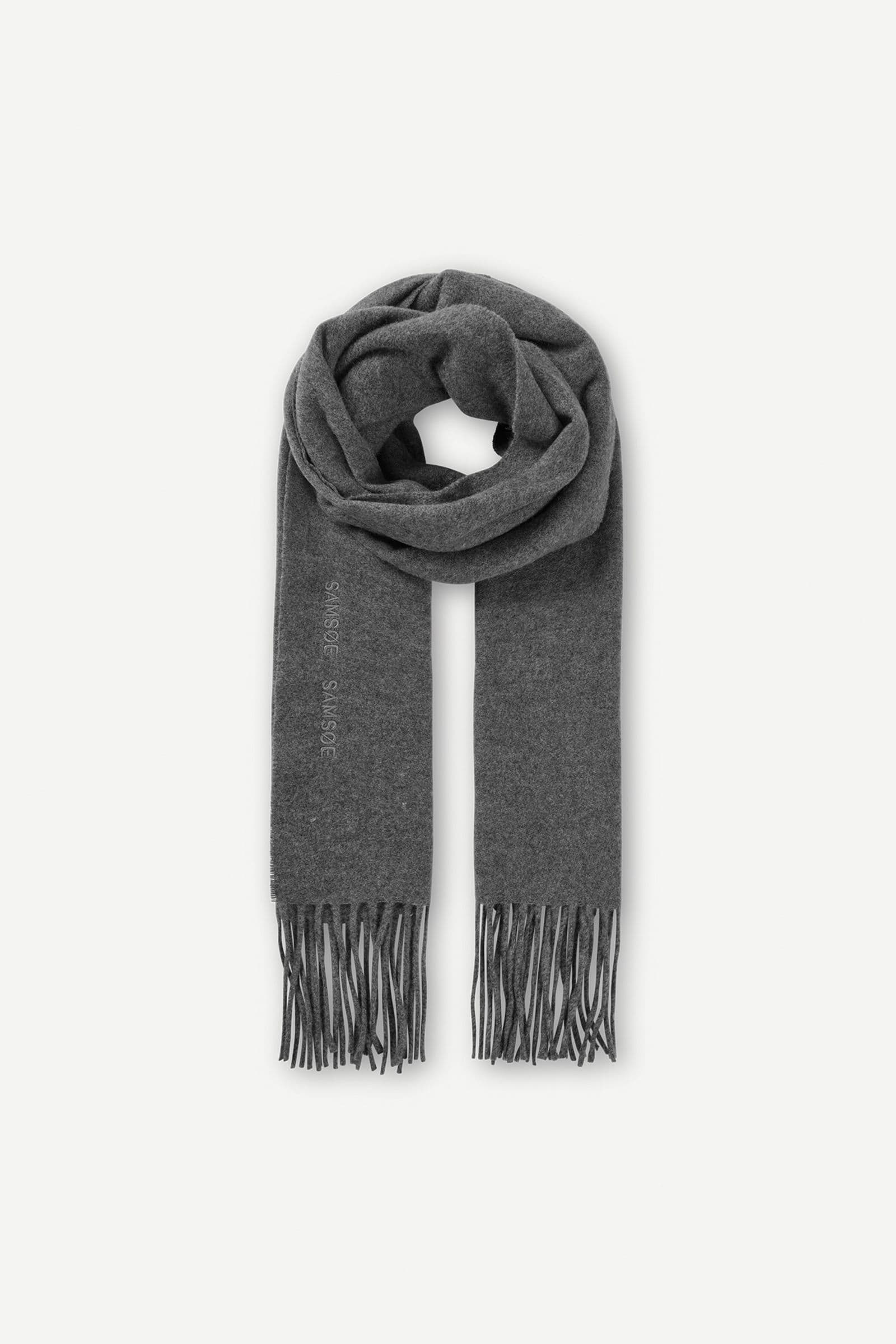 Sajolly scarf 15783 Grey mel.