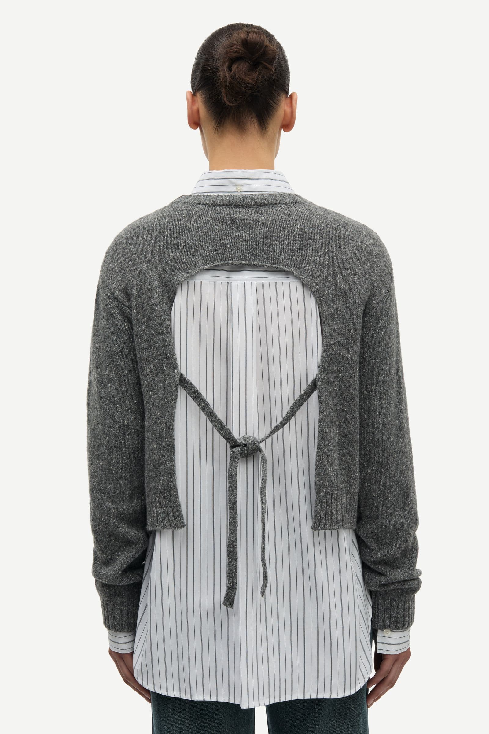 Salois sweater 15724 Dark Grey Mel.