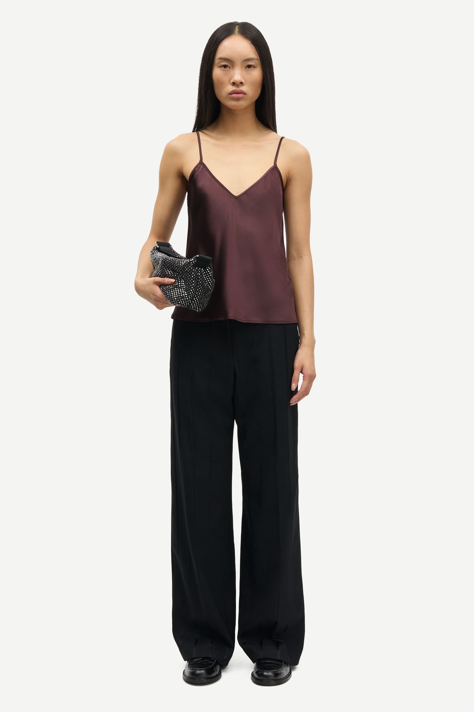 Sasharon x strap top 12956 Fudge