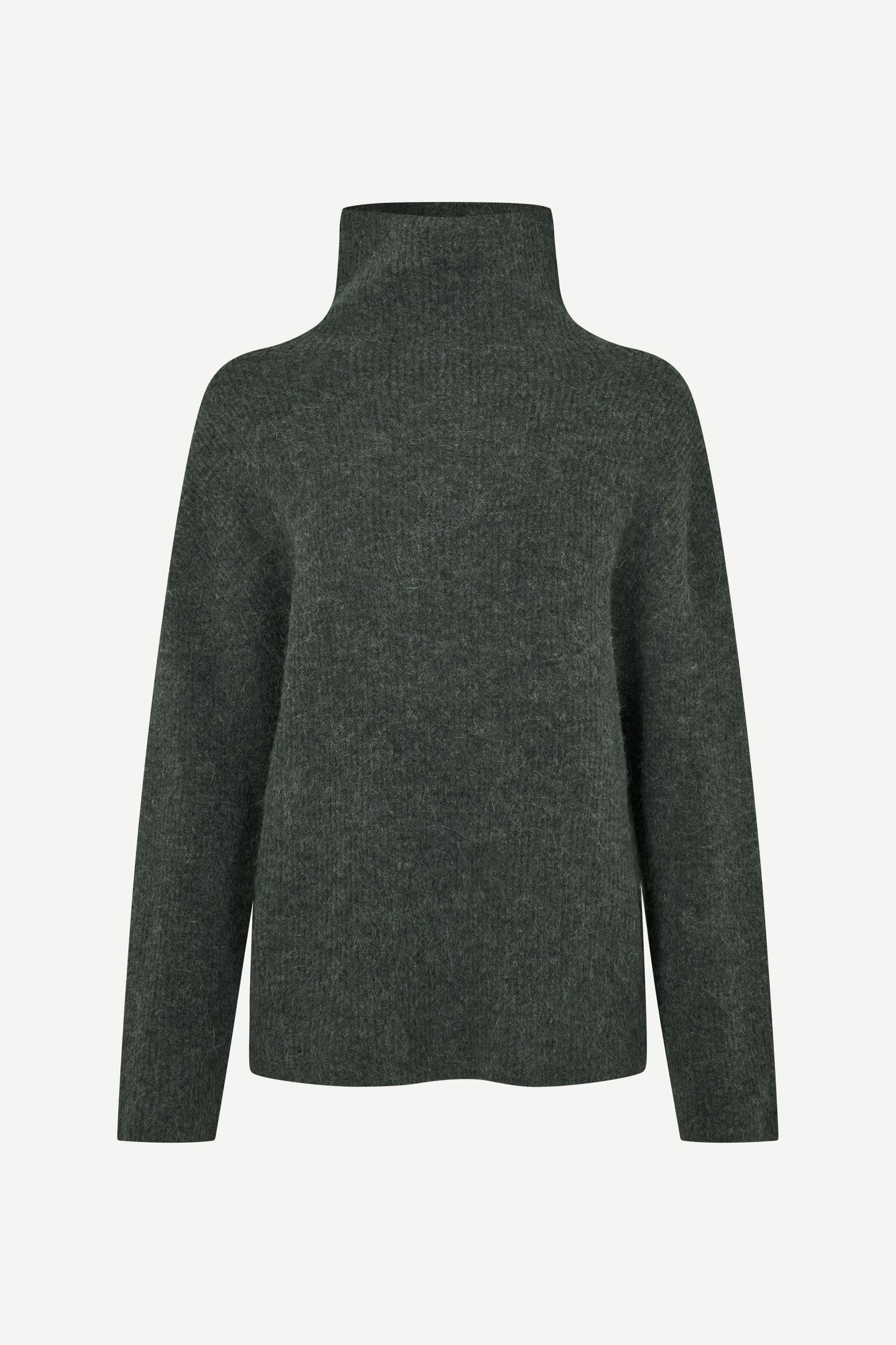 Sanoris turtleneck 7355 Dark Evergreen Mel.