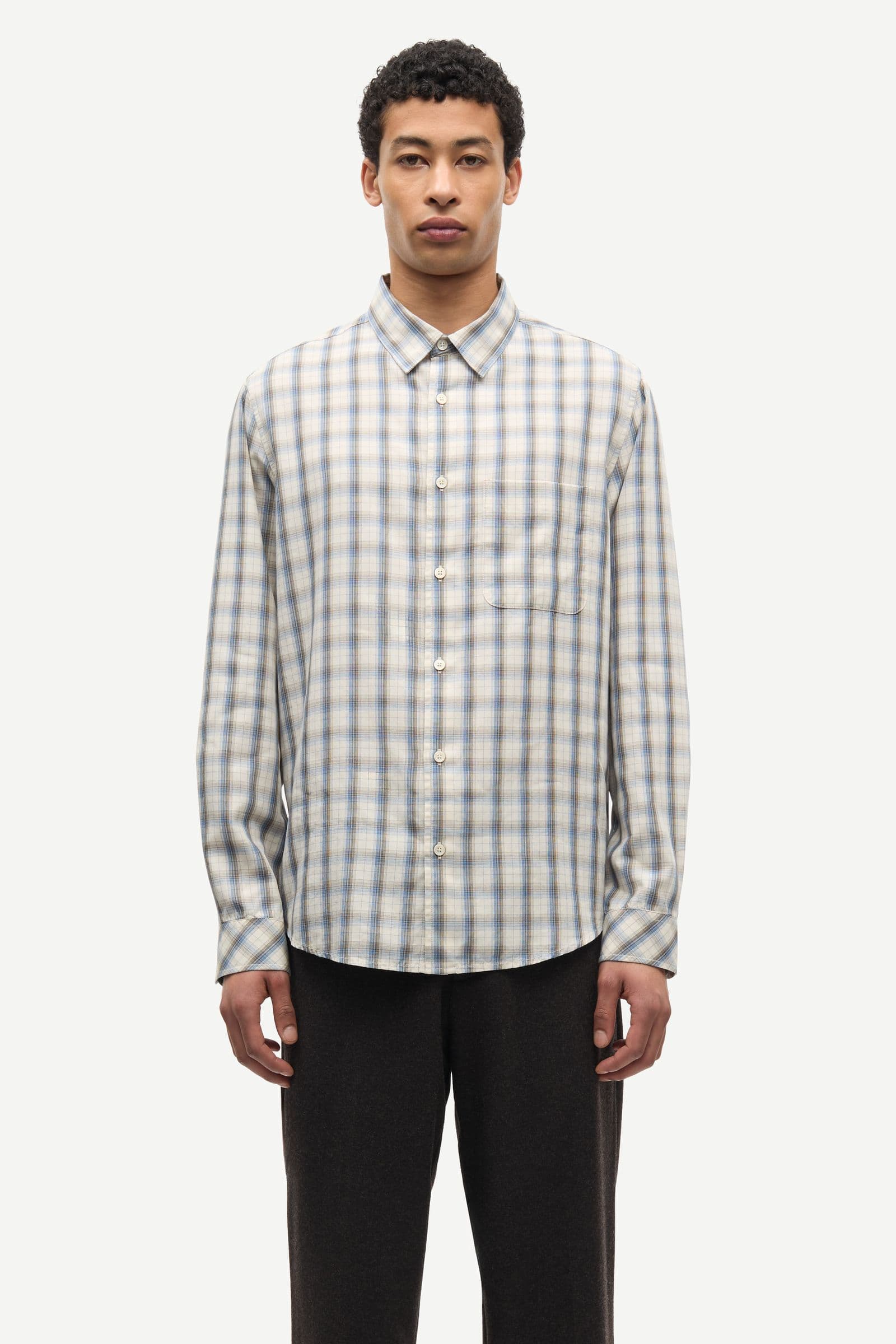 Saryan J shirt 15707 Bright Cobalt Ch.