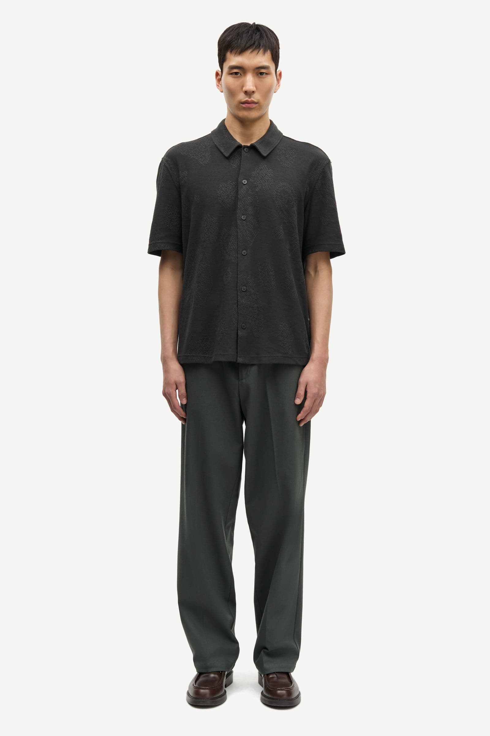 Sanoah trousers 15845 Dark Evergreen