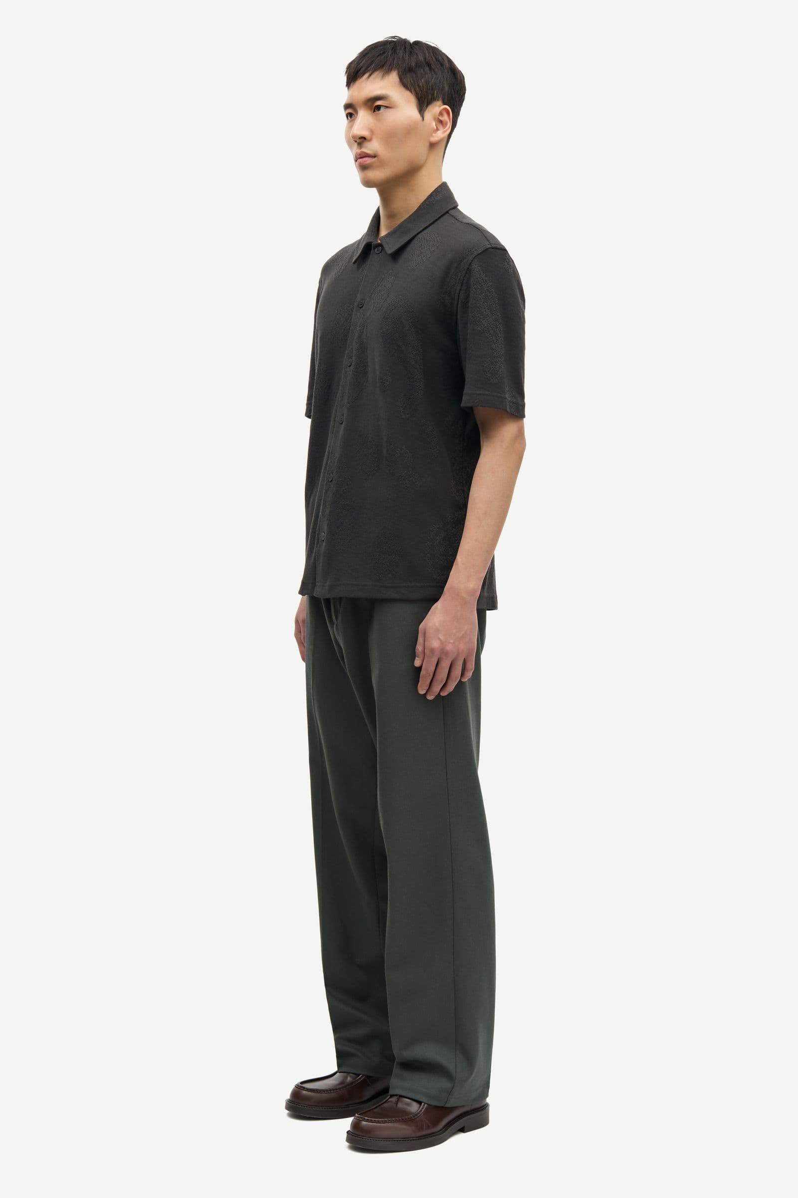 Sanoah trousers 15845 Dark Evergreen