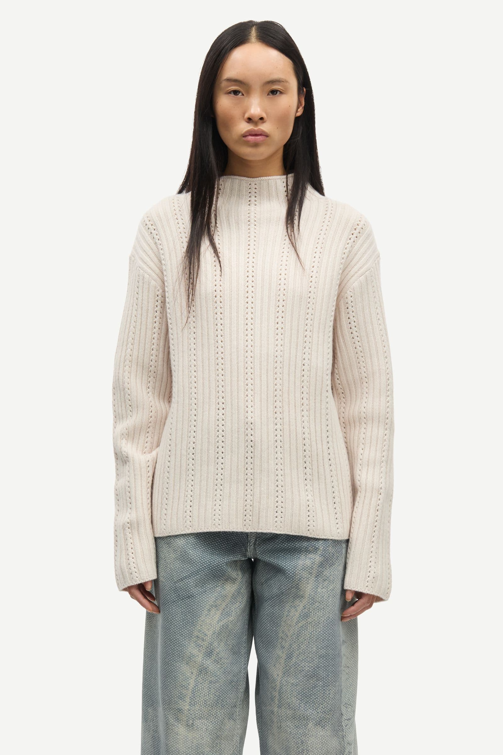Satilly turtleneck 15826 Pumice Stone