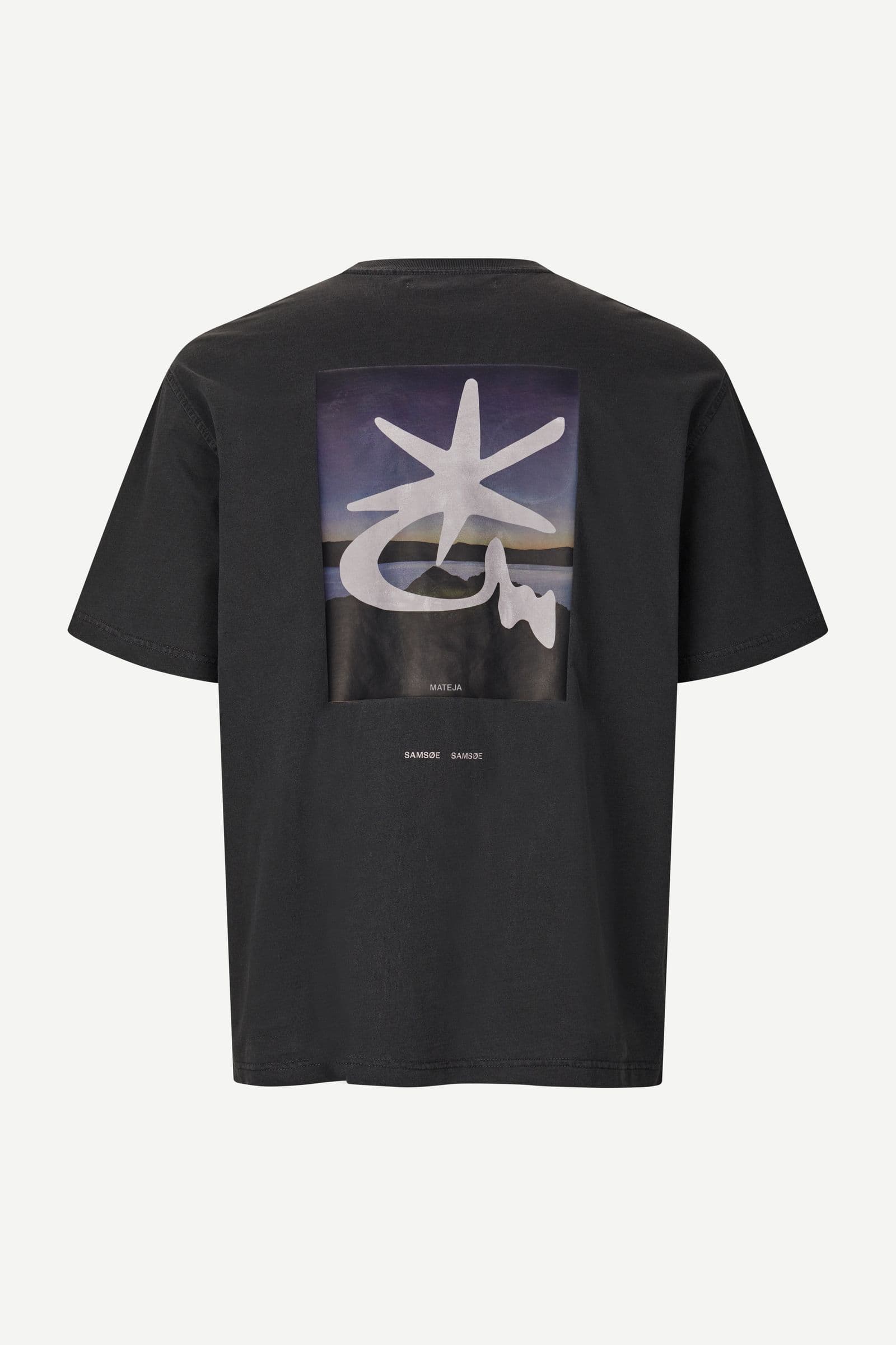 Saragnar t-shirt 15489 Black sunset