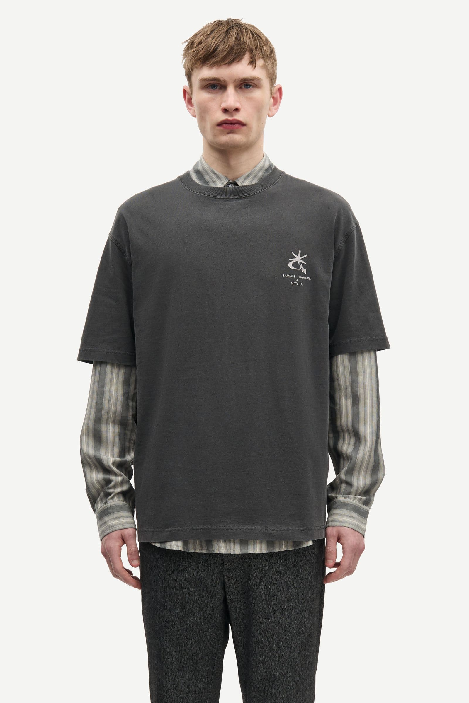 Saragnar t-shirt 15489 Black sunset