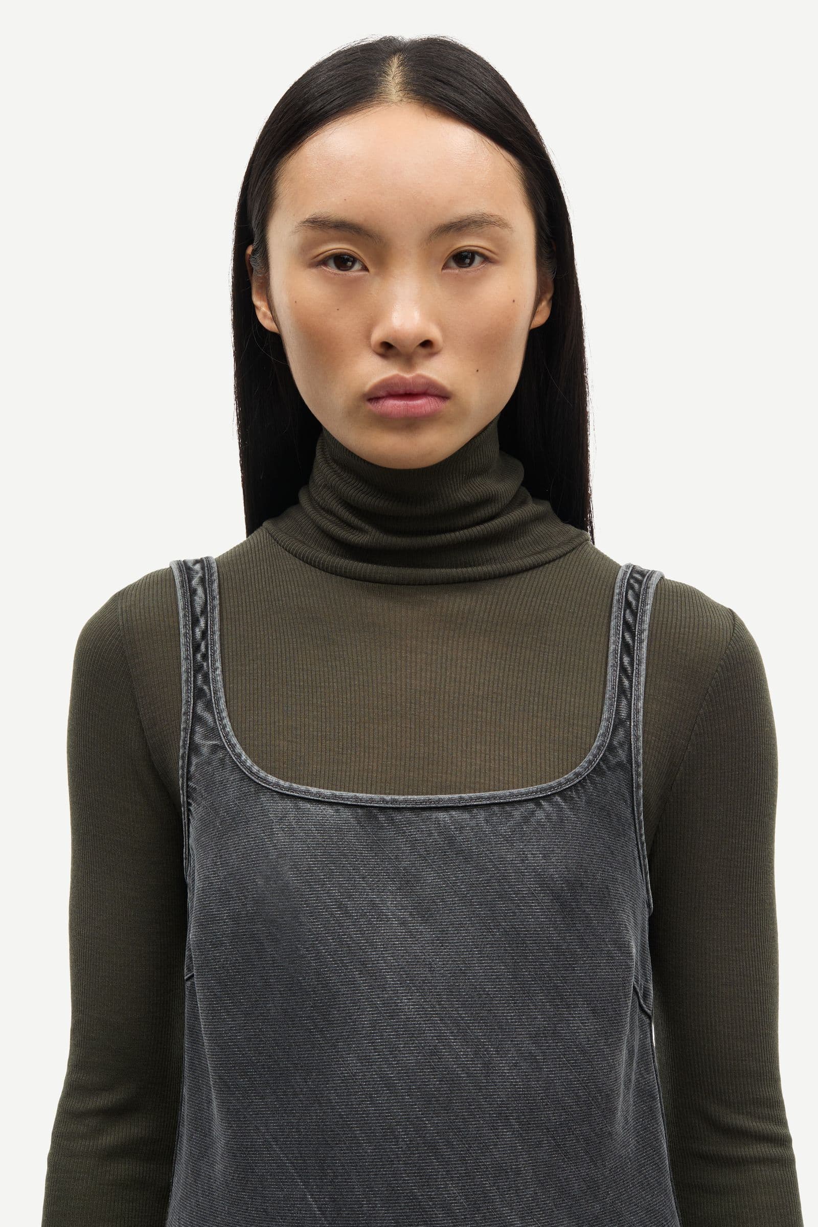 Sasunna short dress 15645 Grey cloud