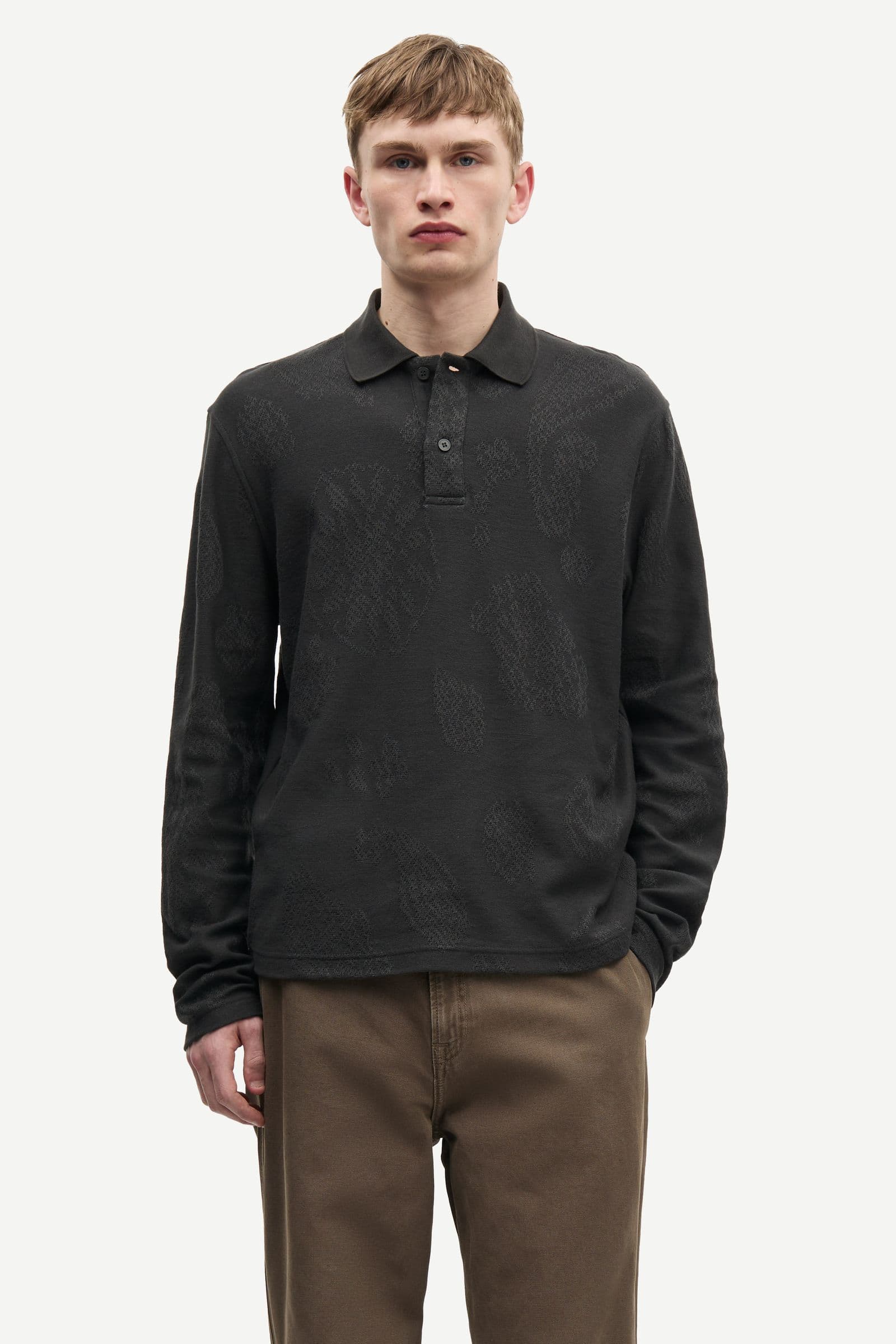 Sakevin polo LS 15857 Dark Paisley