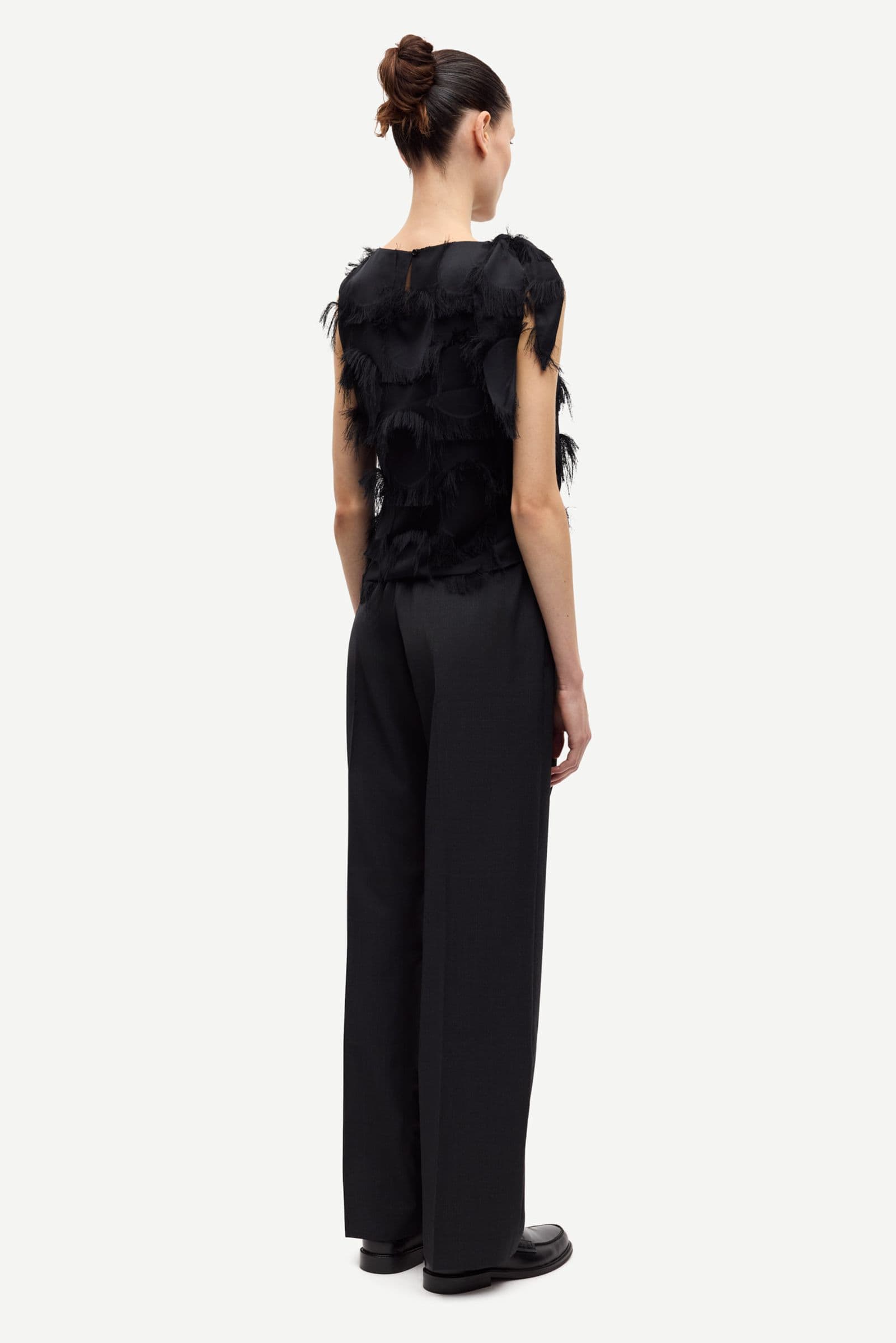 Satovi trousers 15449 Black Mel.