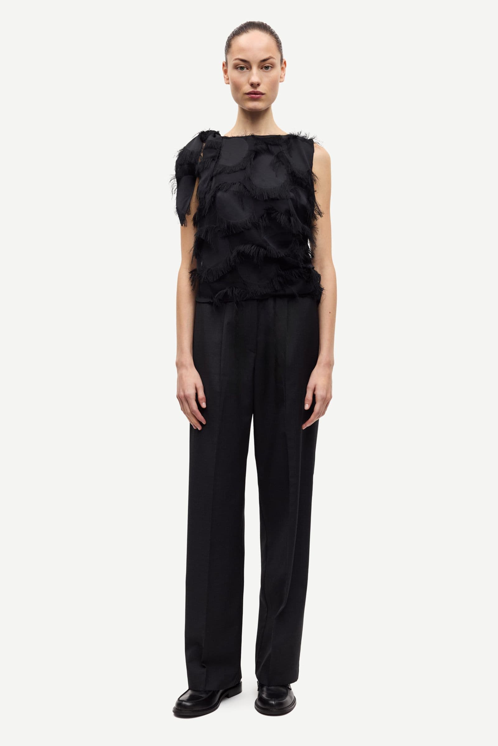 Satovi trousers 15449 Black Mel.