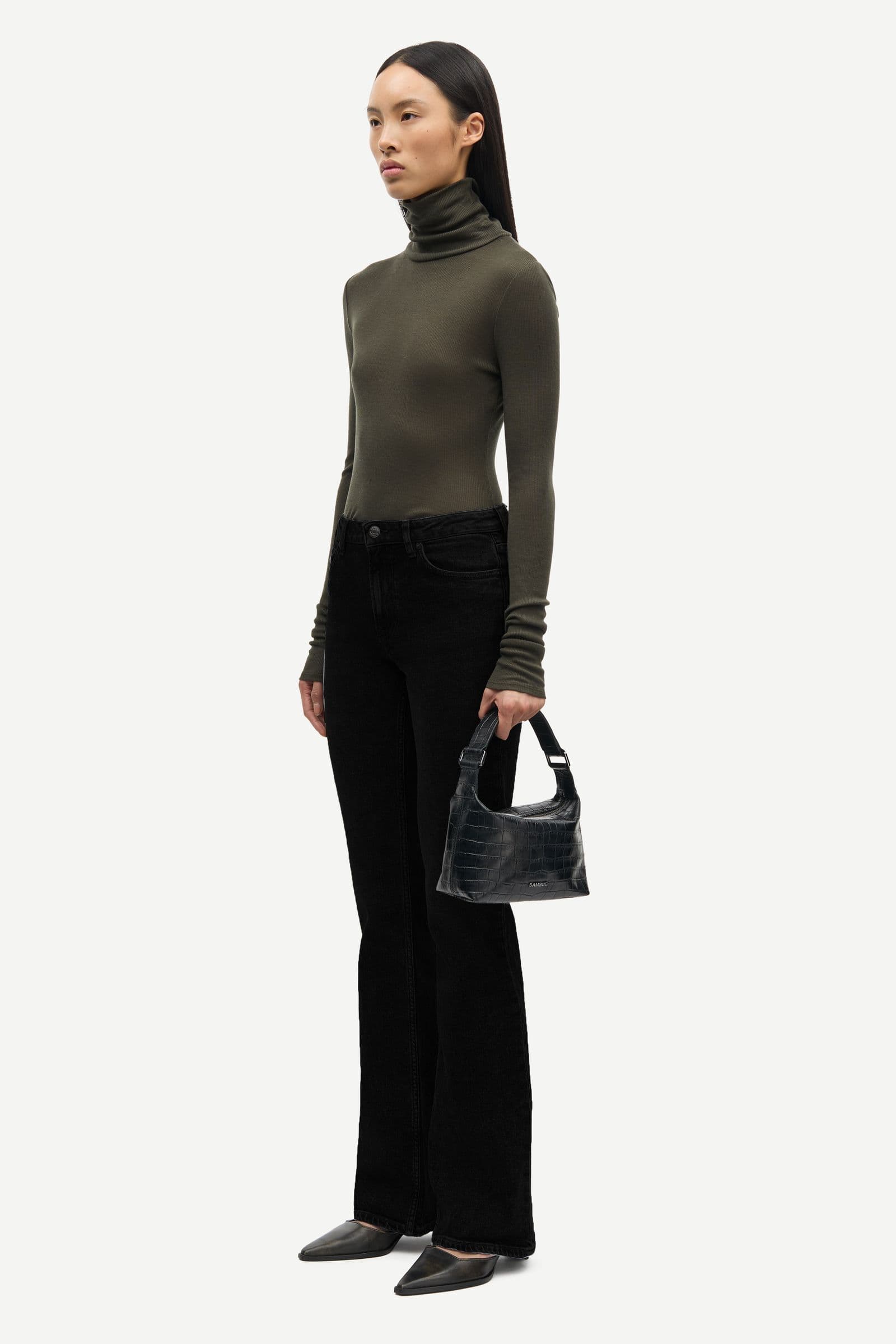 Salella jeans 16002 Black comfort