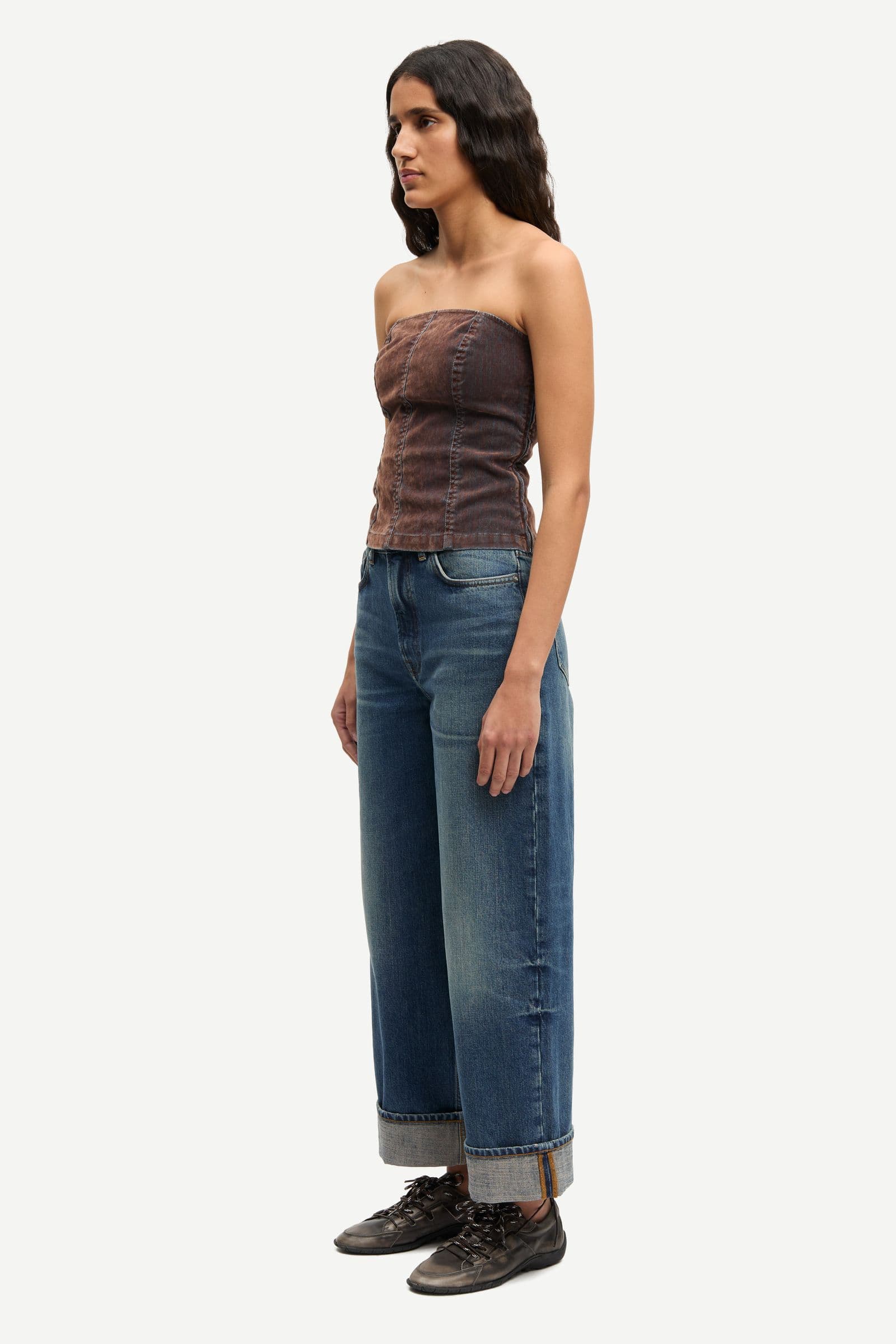 Sashelly cuff jeans 15891 Nippon