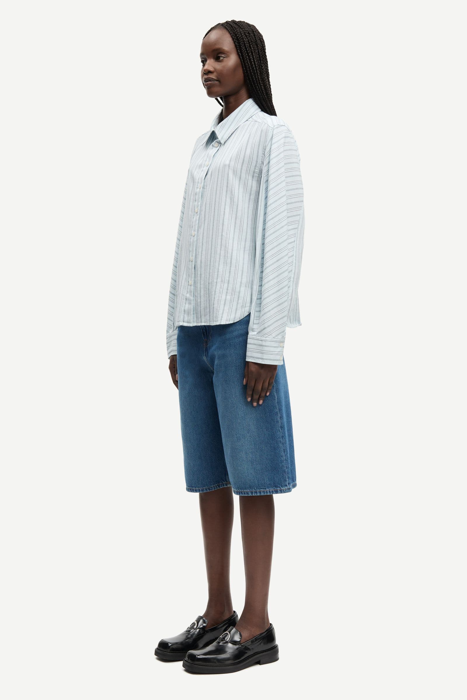 Sarebecca shorts 15893 Fluid denim