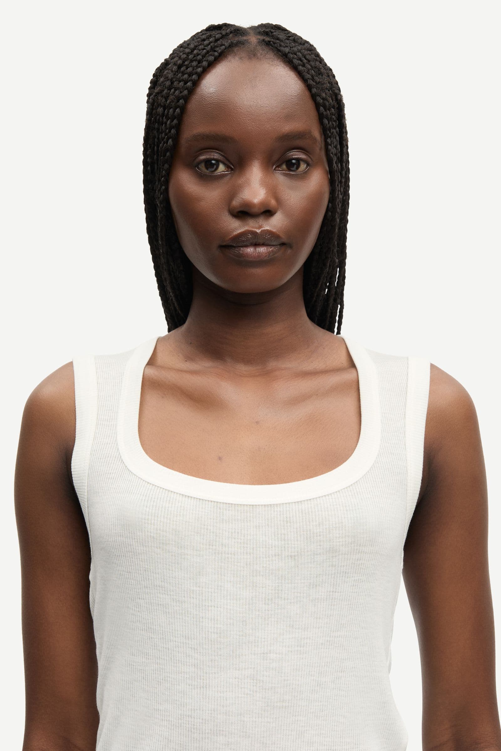Sadou tank top 15886 Egret