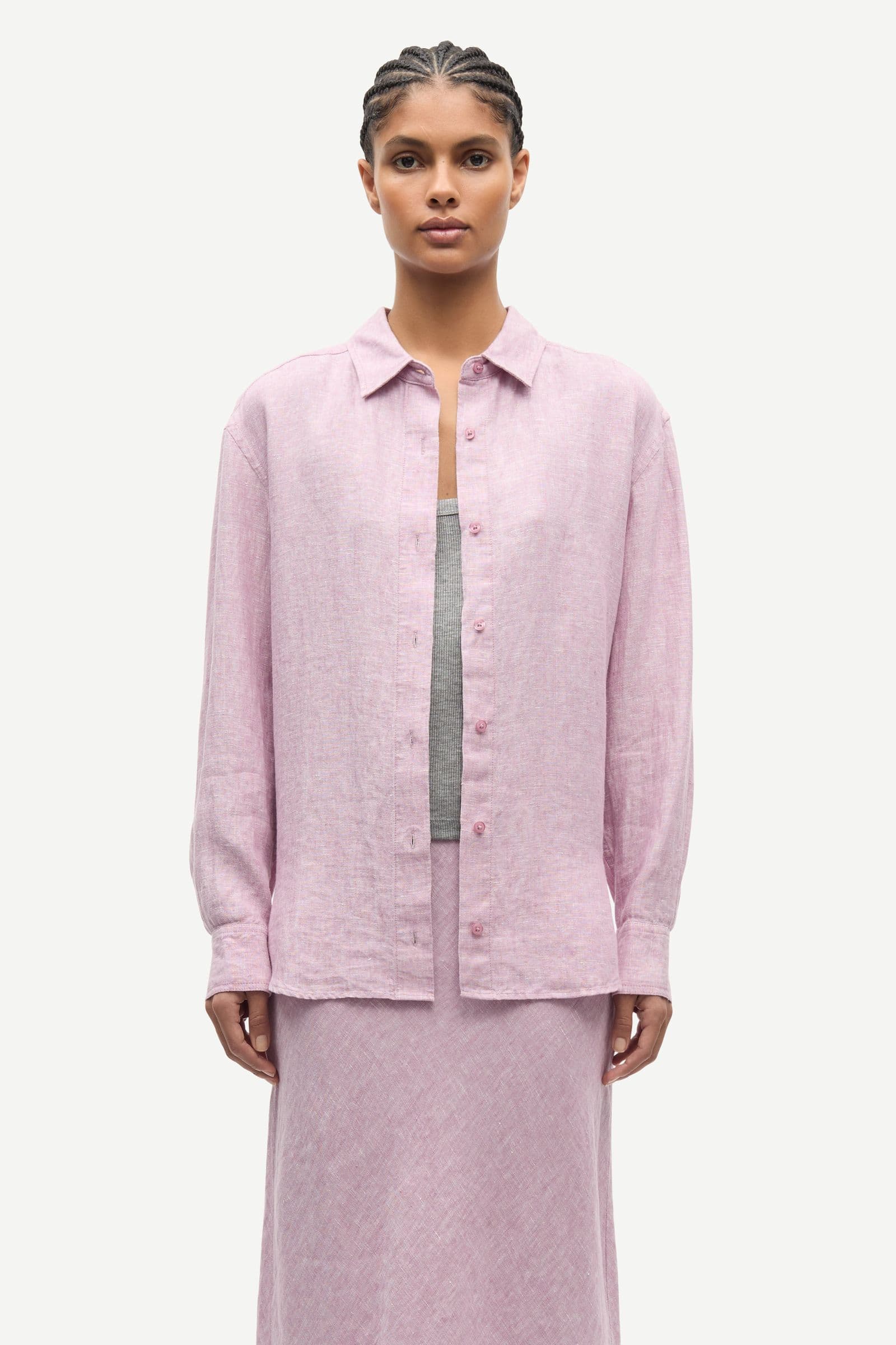 Saloves shirt 14329 Orchid Haze Mel.