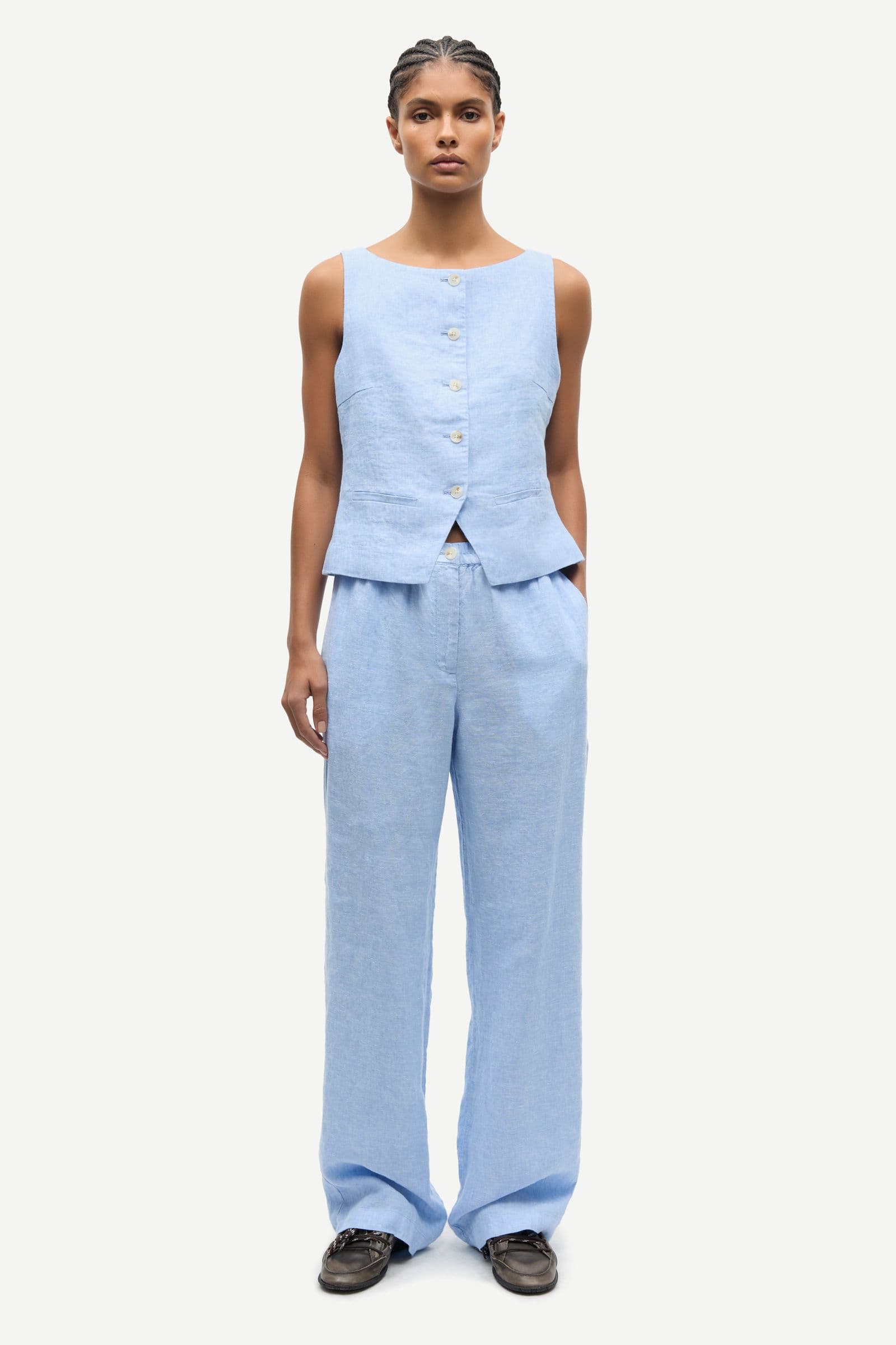 Saloves vest 14329 Bel Air Blue Mel.