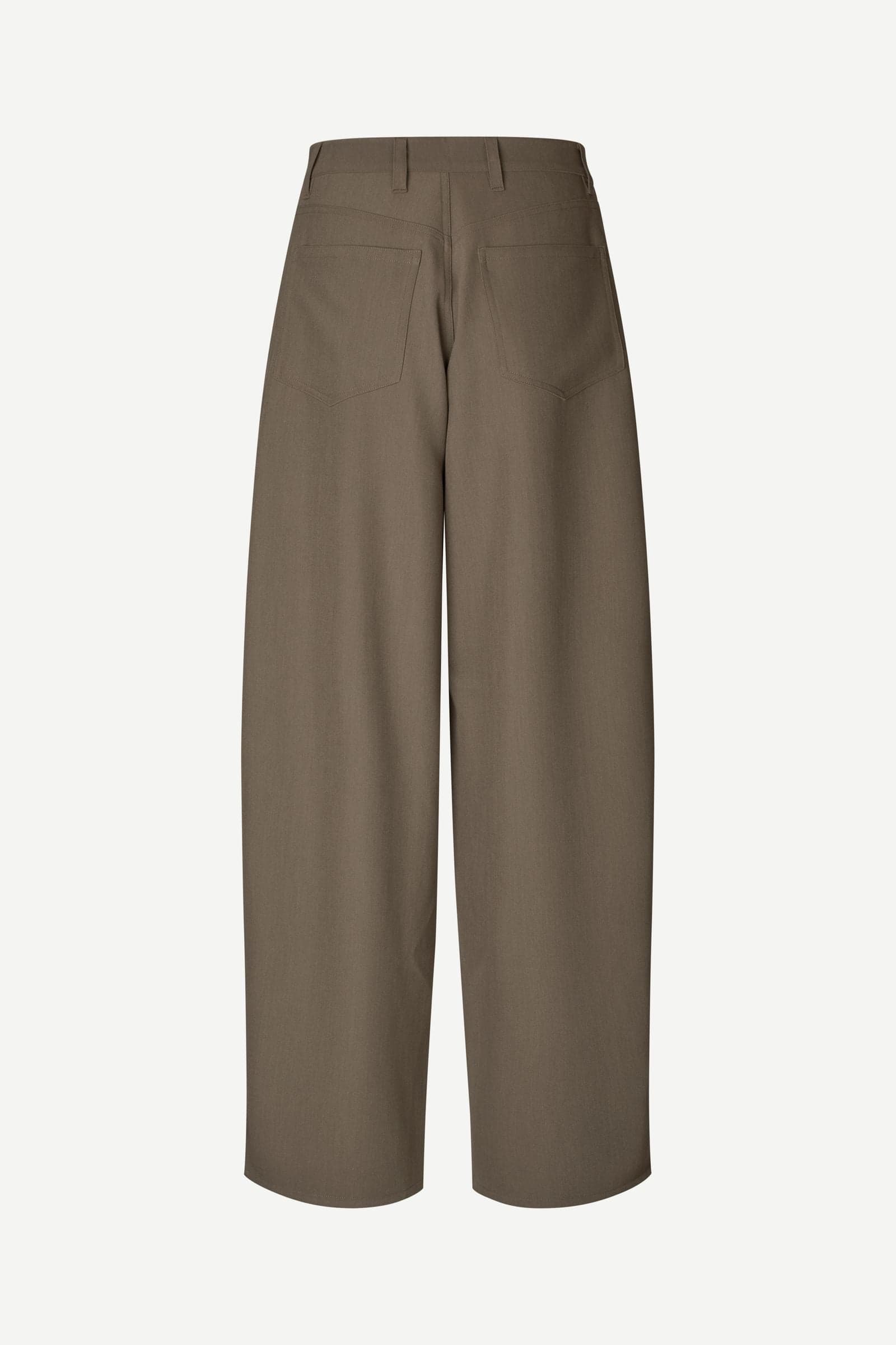 Saharper pleat trousers 15790 Major Brown
