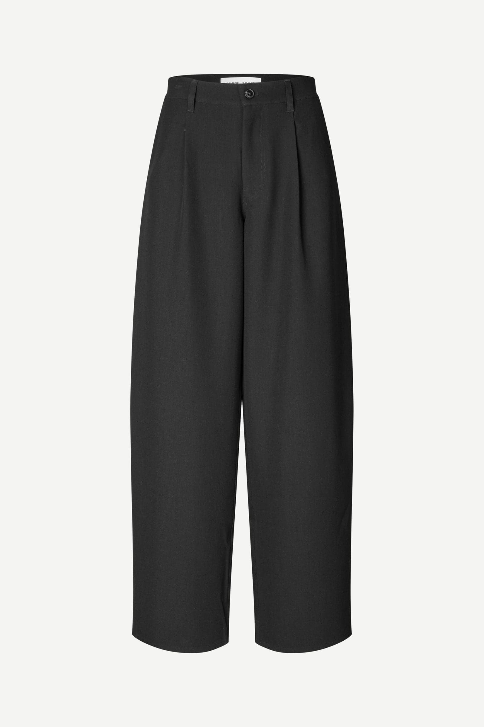 Saharper pleat trousers 15790 Black