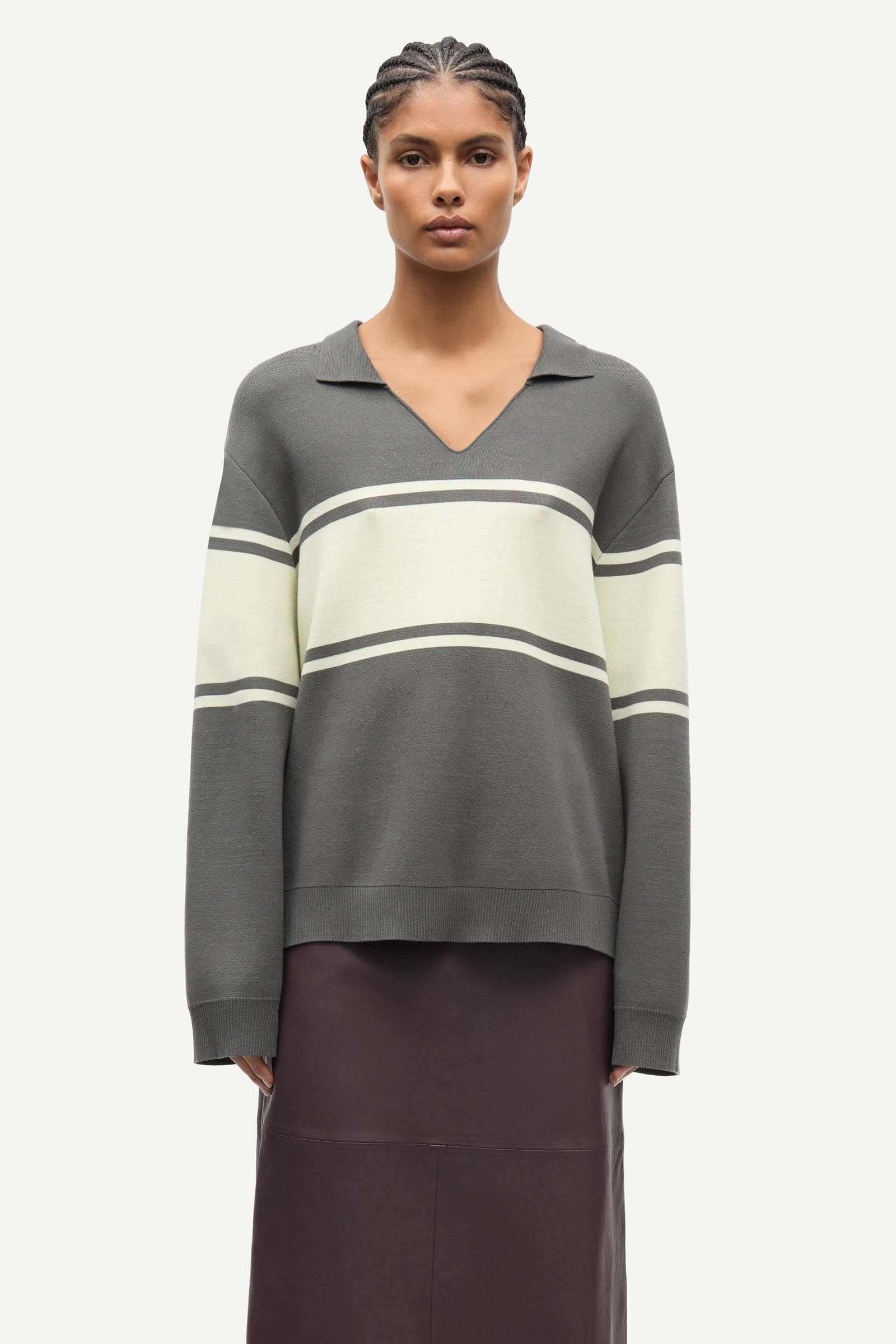 Saanne polo 15825 Gunmetal Wide St.