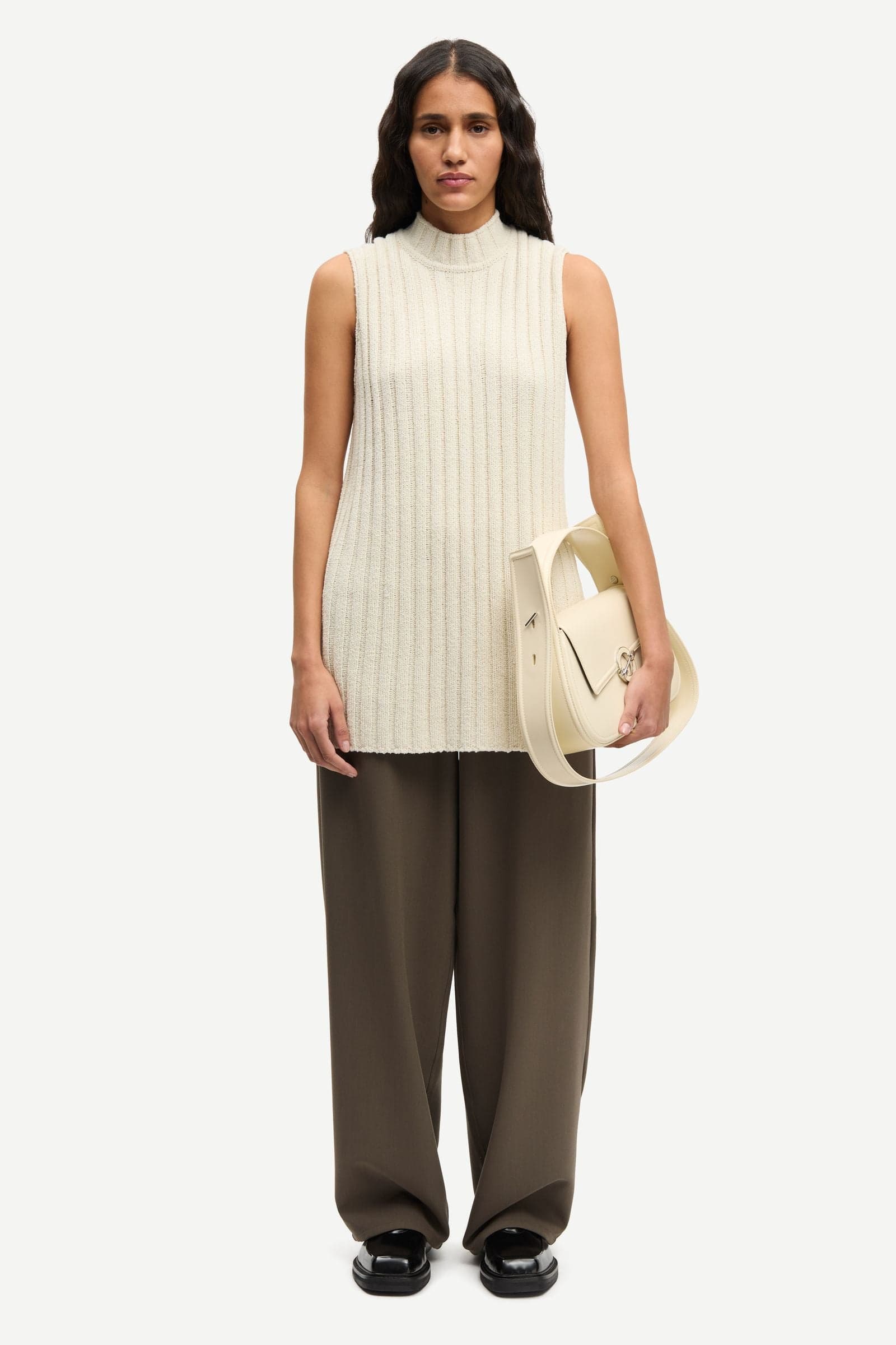 Sajasmin top 15178 Bone White