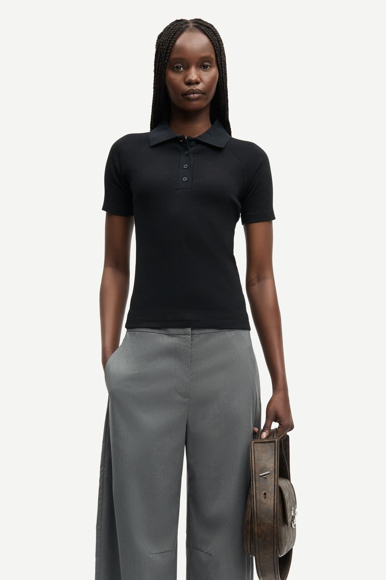 Saalexo ss polo 7542 Black