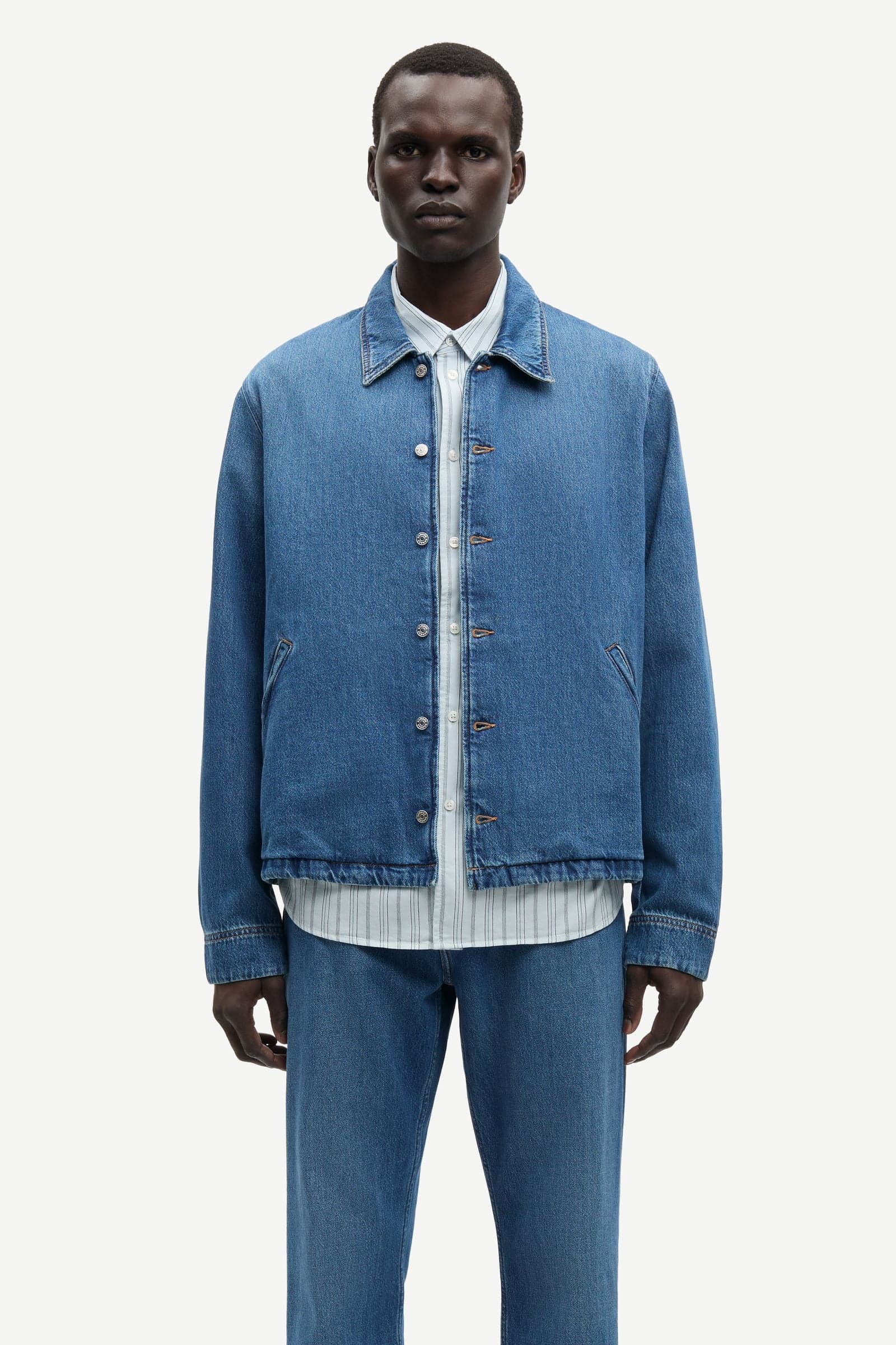 Sarobin D jacket 15893 Fluid denim