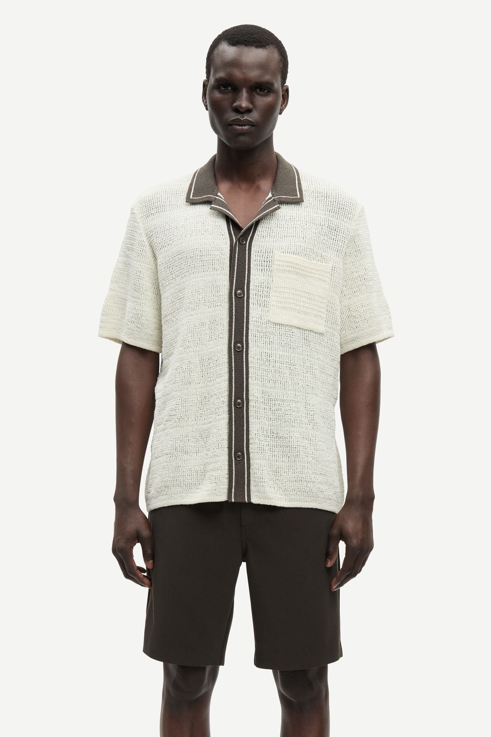 Sapercy shirt ss 15936 Clear Cream