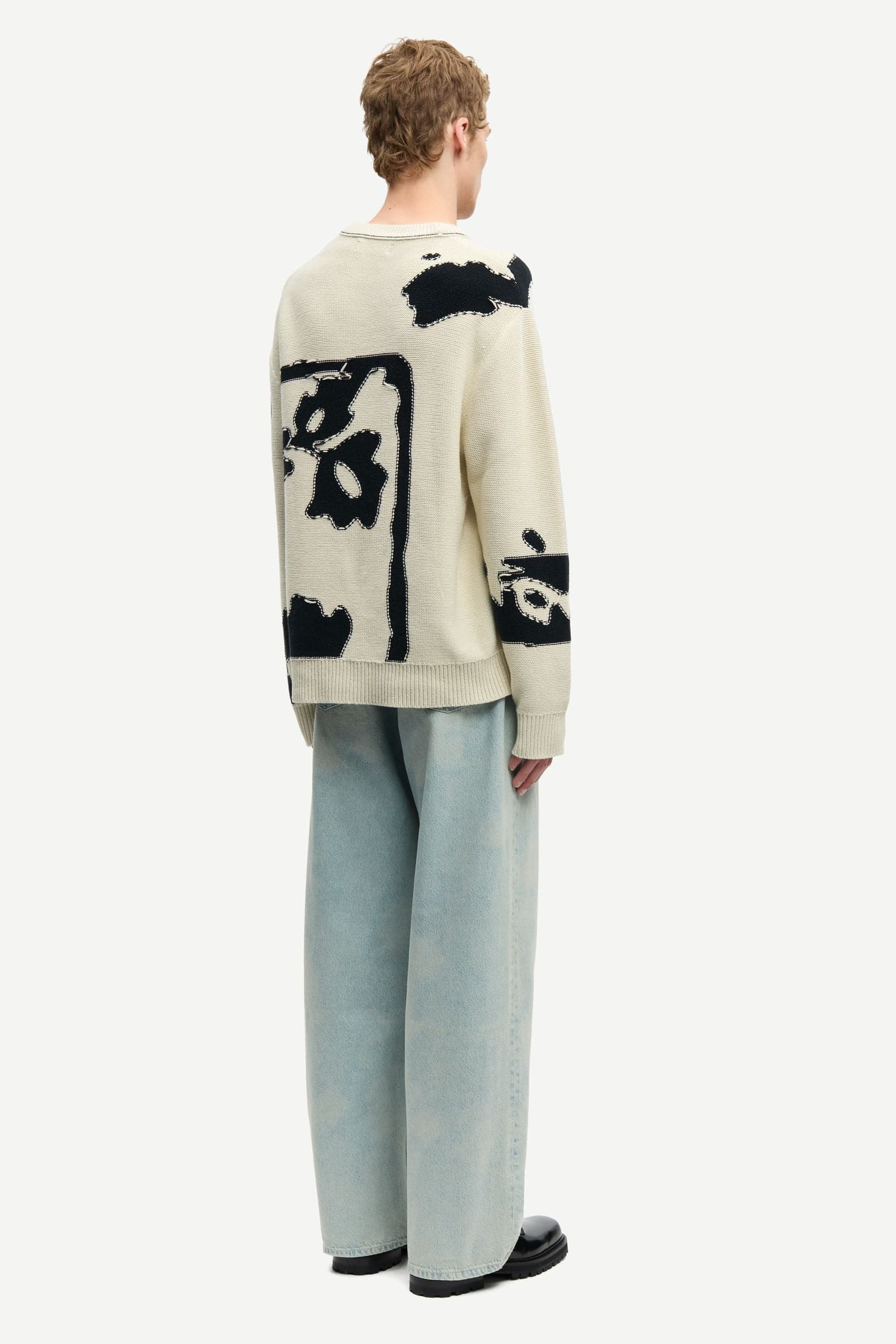 Salevo sweater 12923 Cream Ashbloom