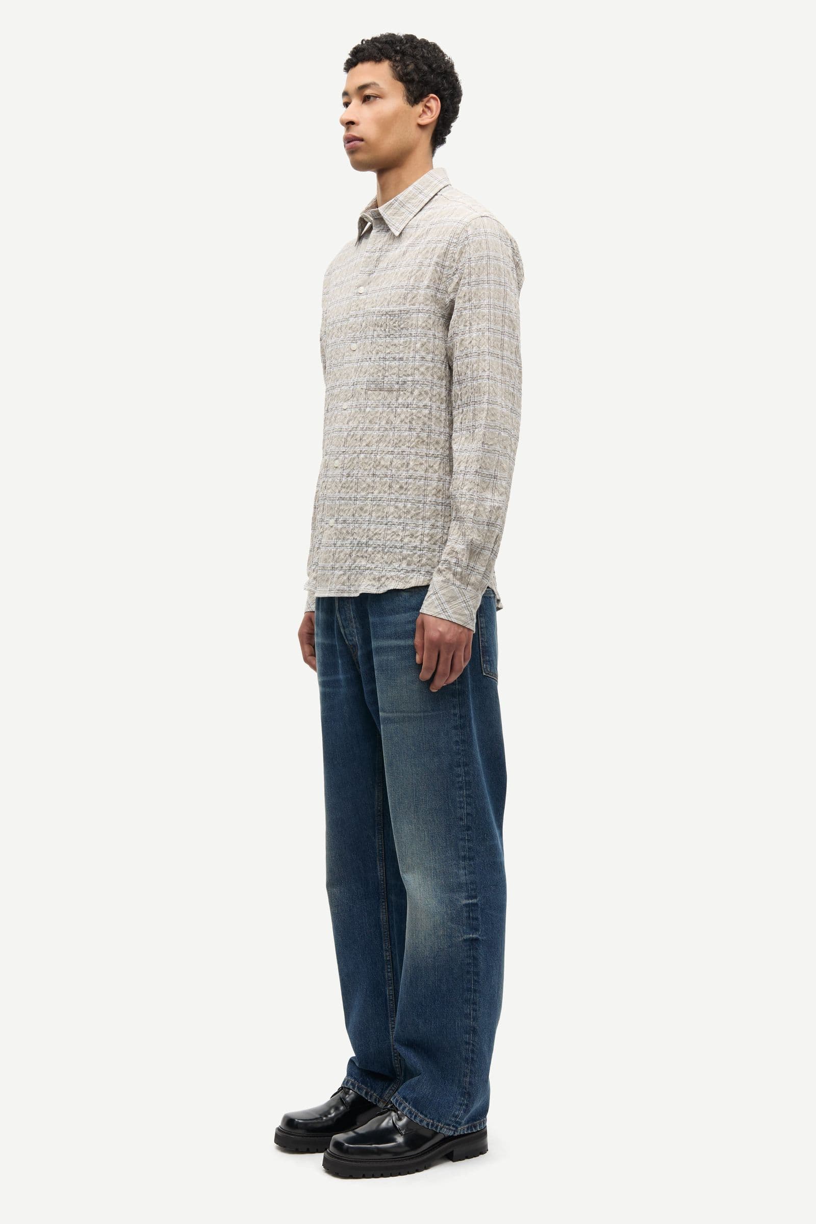 Saryan J shirt 15957 Moonstruck Mel. Ch.