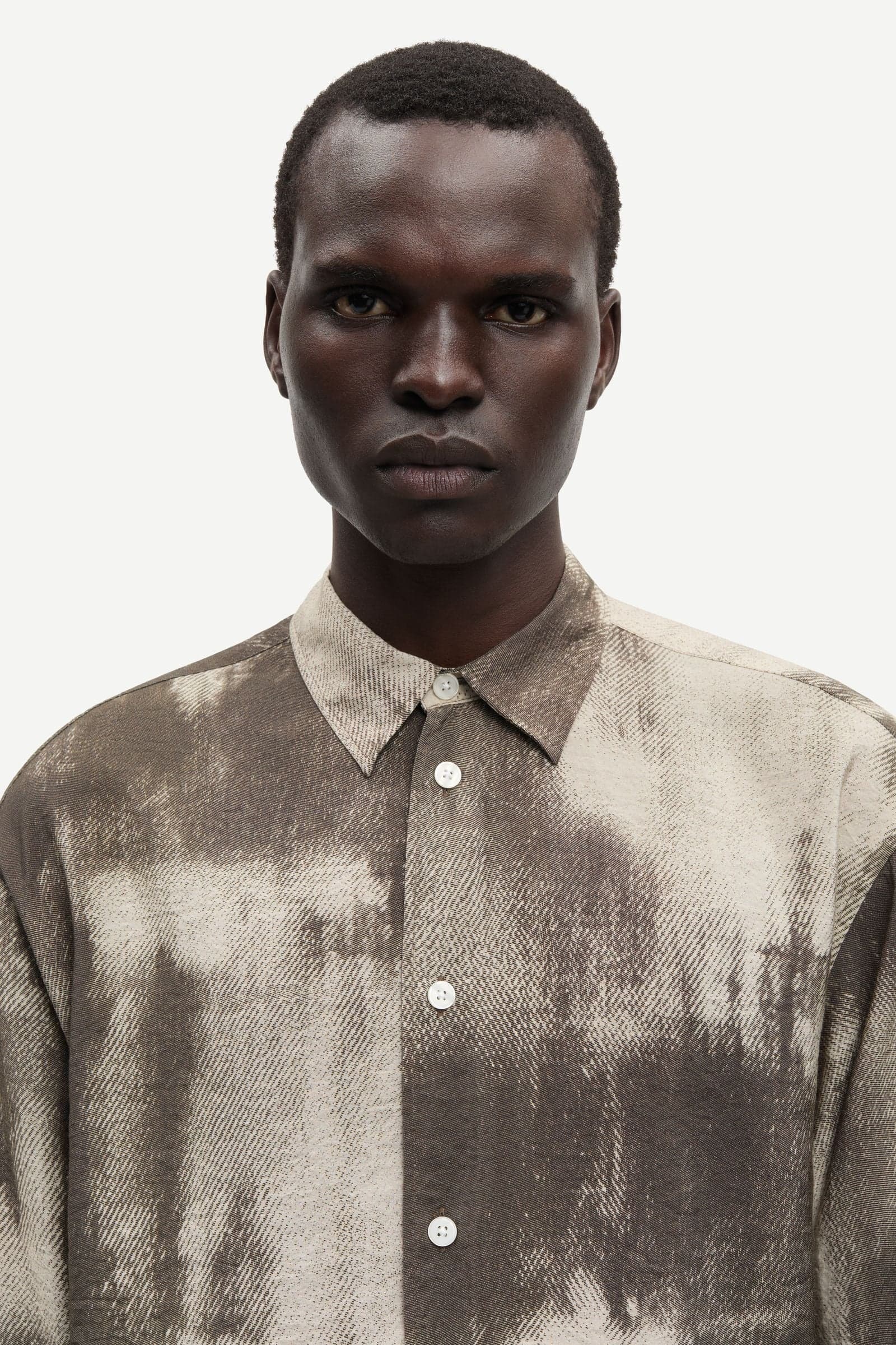 Saluan X shirt 15961 Rustic Brown