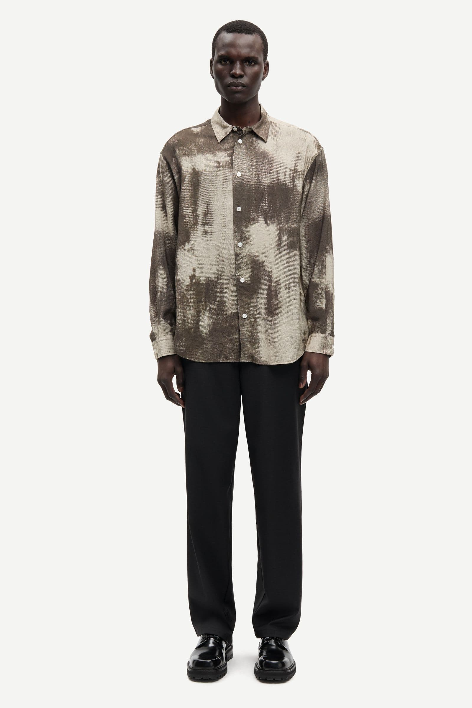 Saluan X shirt 15961 Rustic Brown