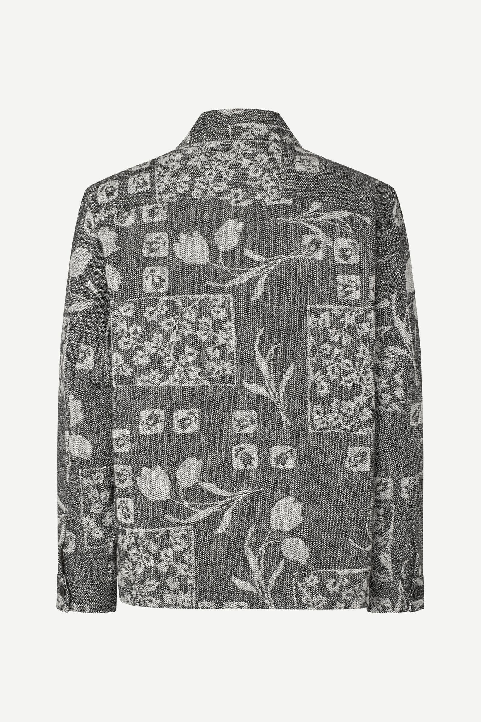 Sacastor X O overshirt 15995 Dark Ashbloom