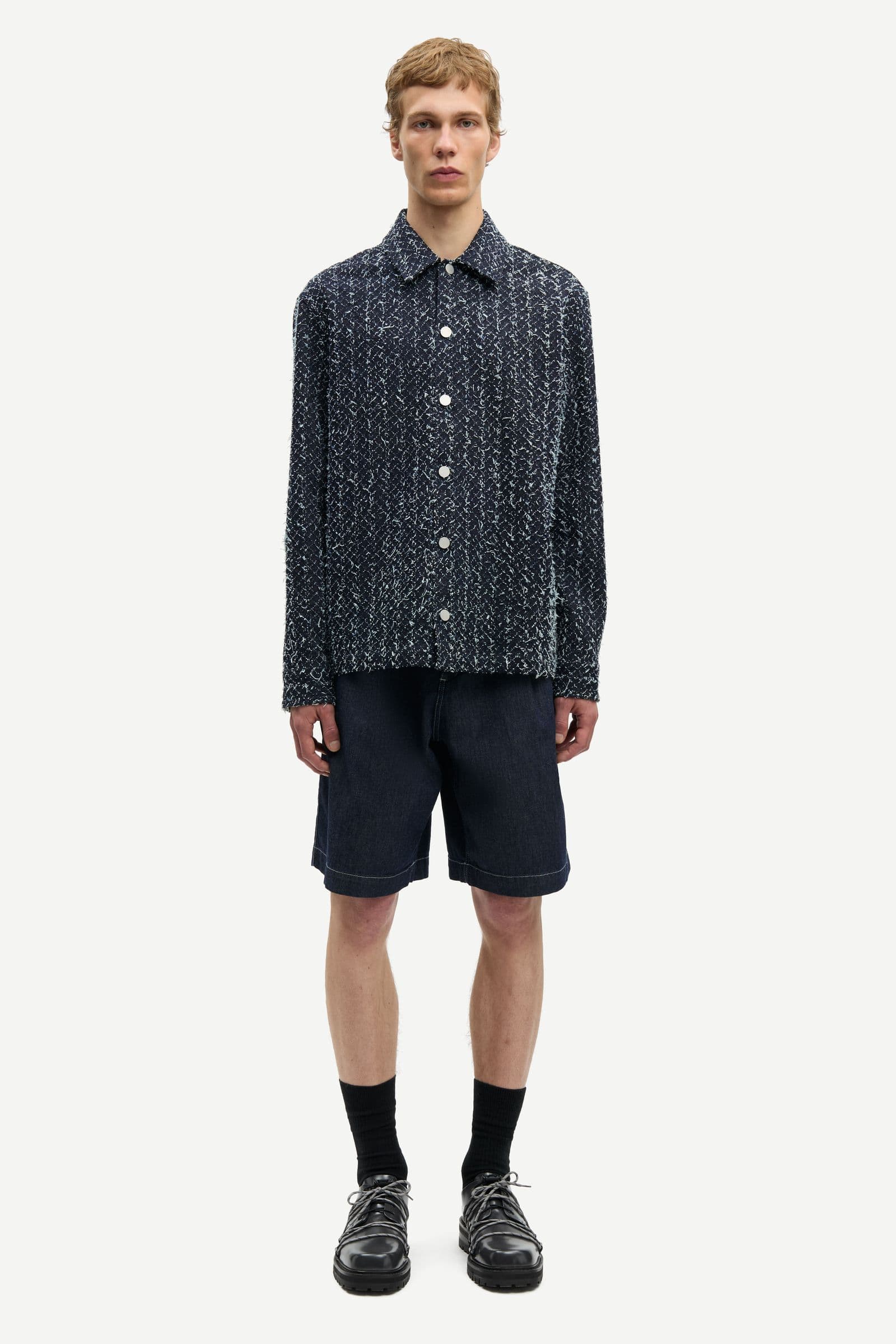 Sacastor X overshirt 15967 Indigo Floss