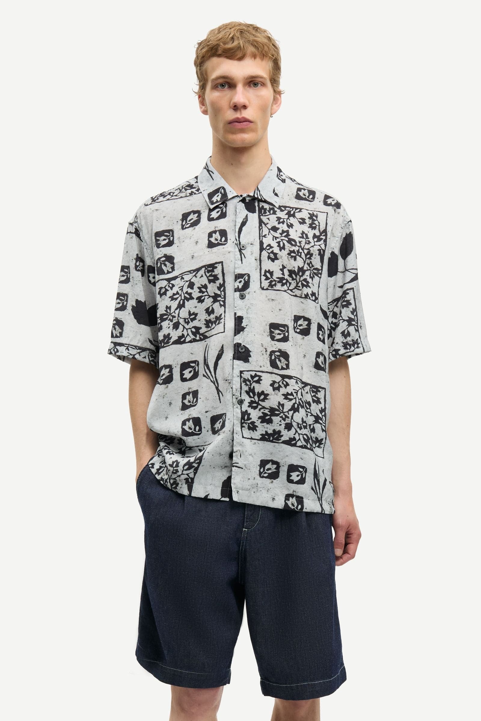 Saayo X shirt 15961 Light Ashbloom