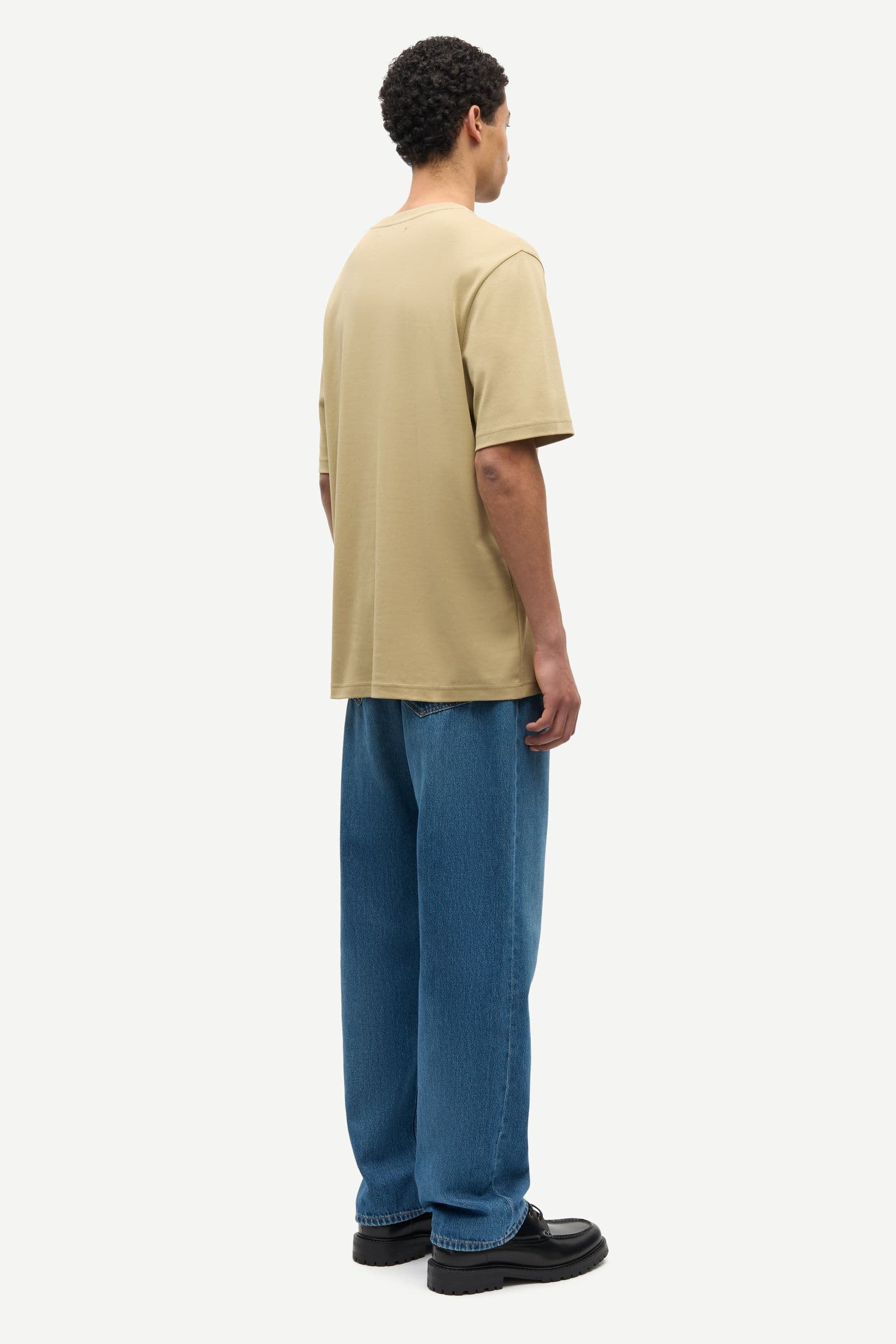 Sajesper t-shirt 15318 Olive Gray