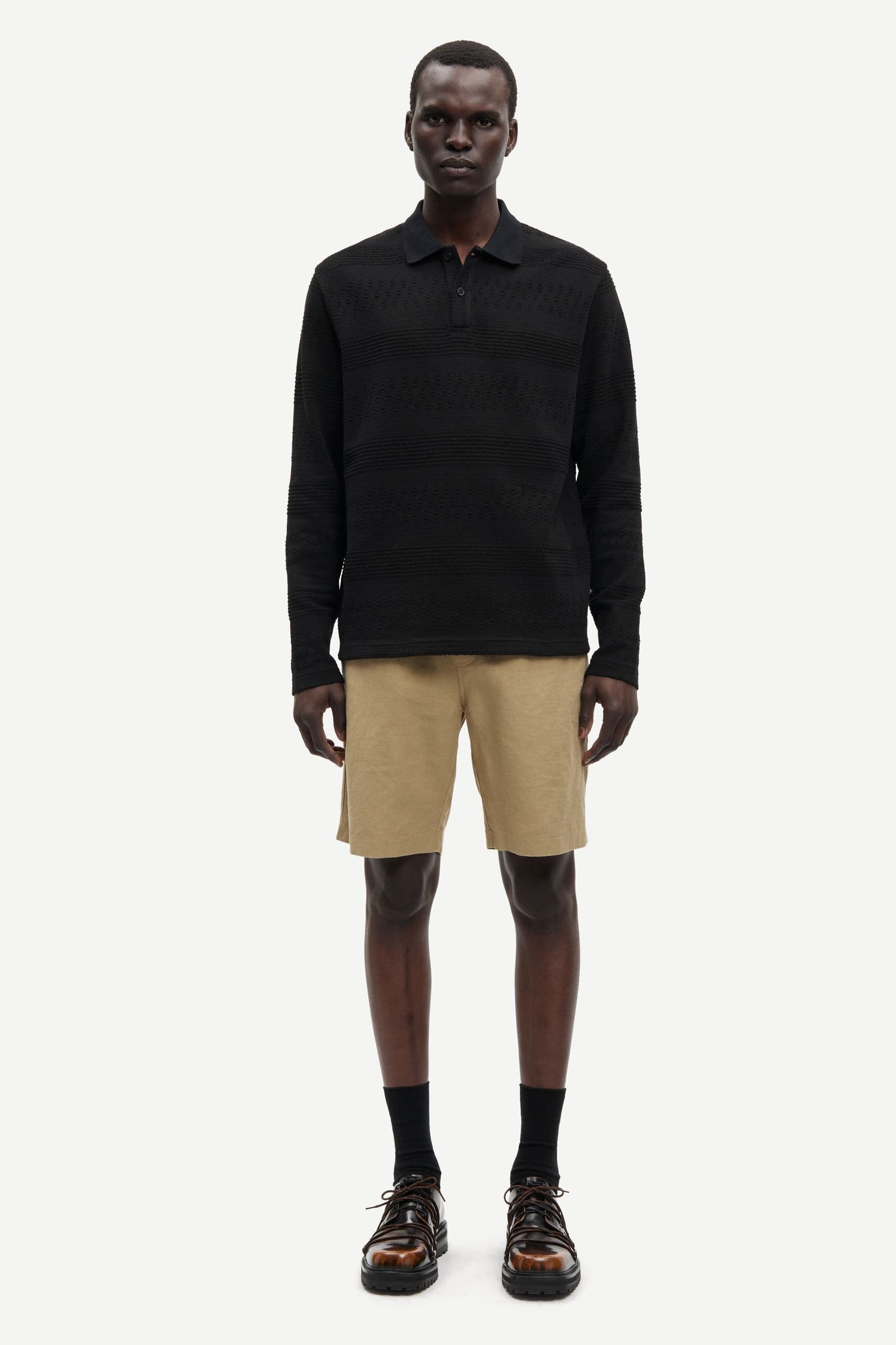 Sabruno LS polo 15918 Black