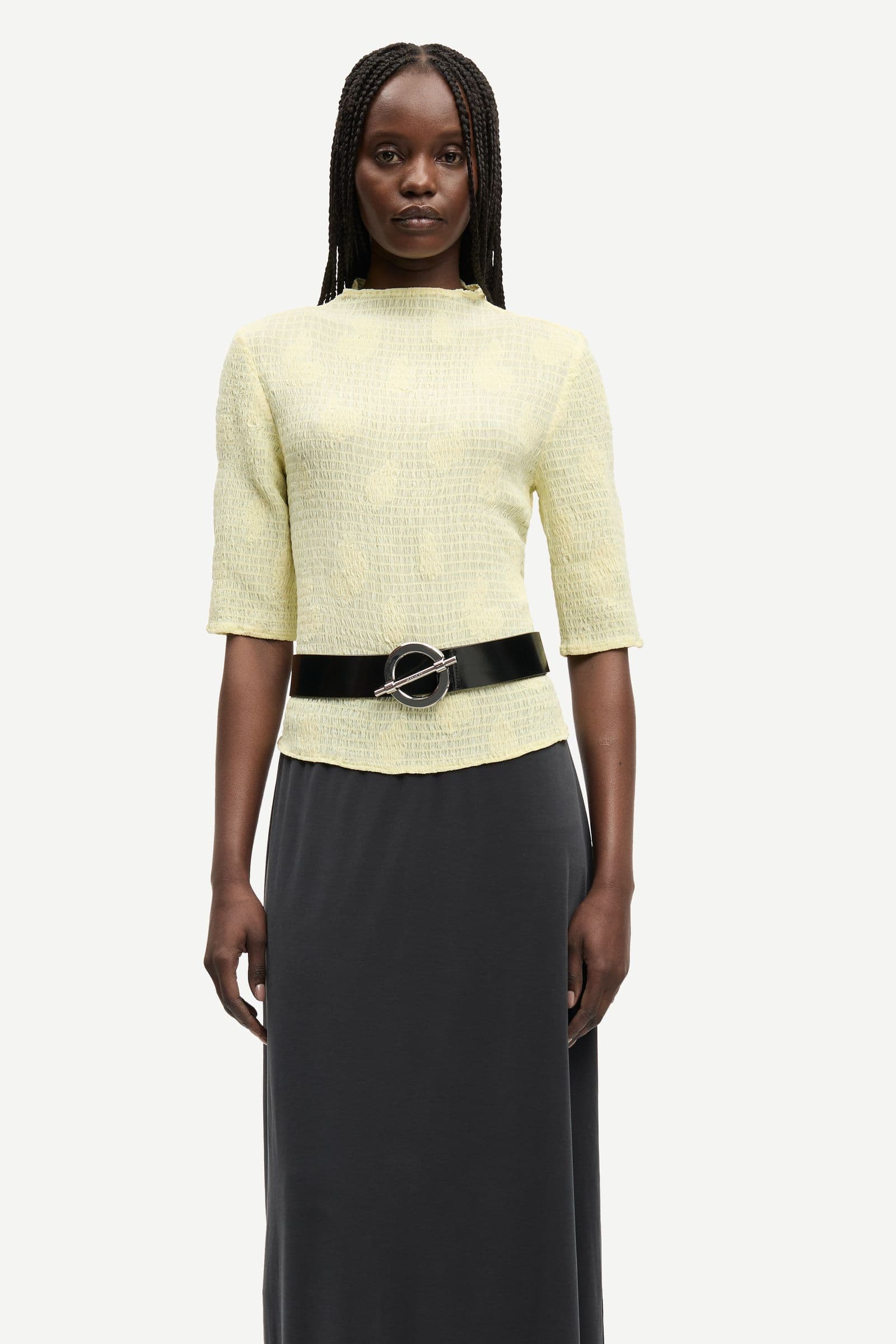 Safrida top 15935 Ethereal Green