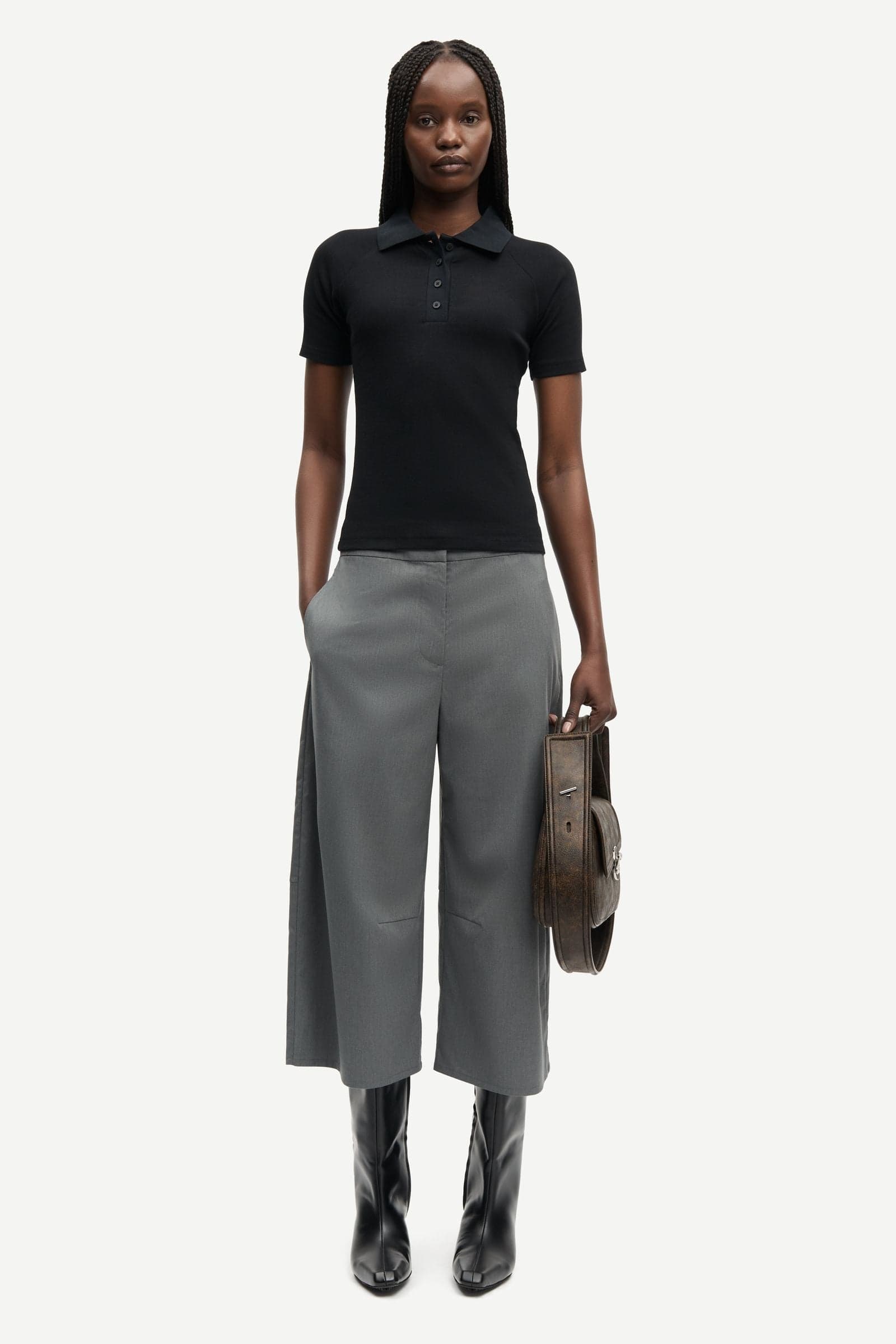 Saroko shorts 15145 Gun Metal Mel.