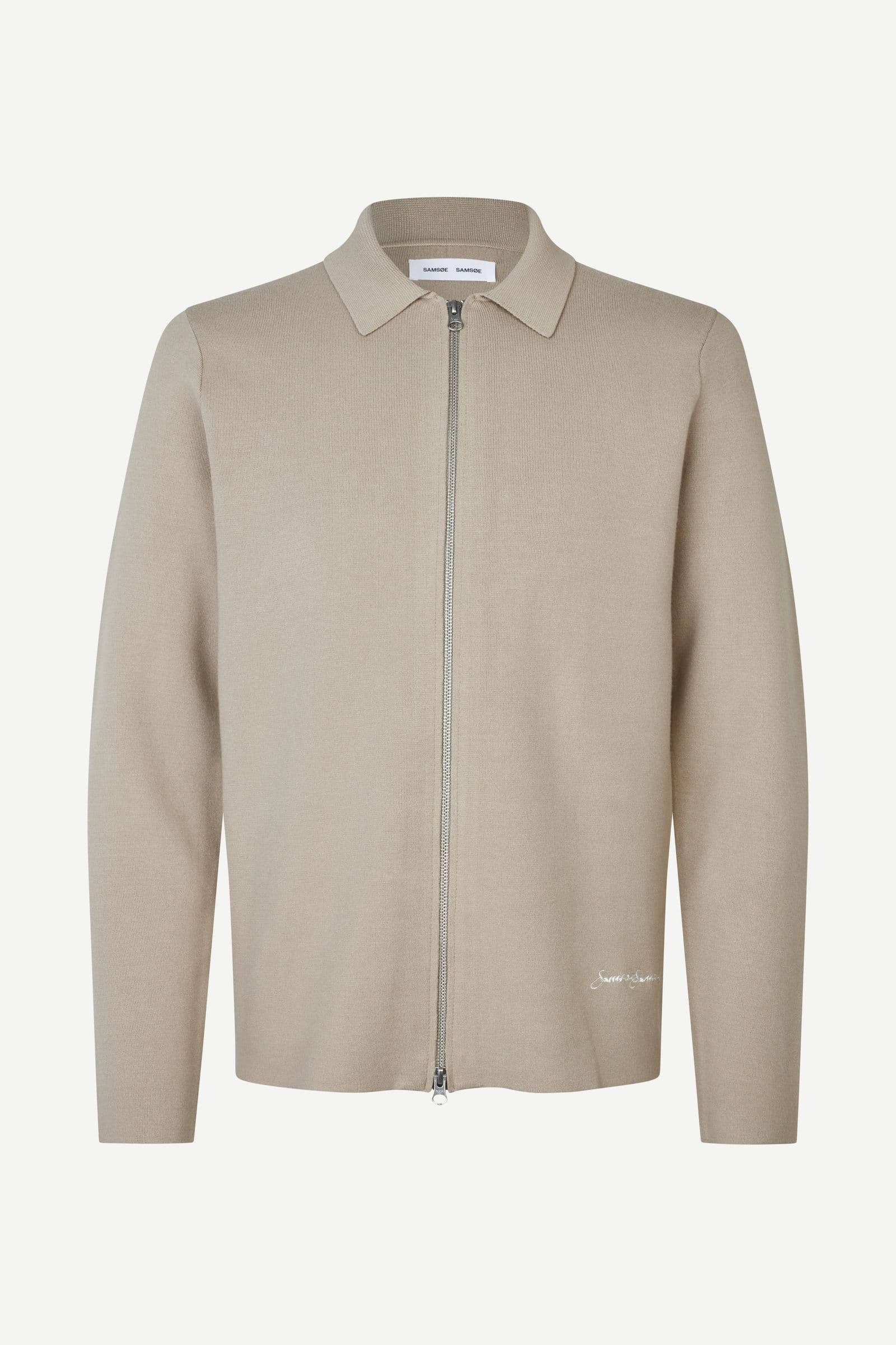 Samatt zip polo 15825 Pure Cashmere