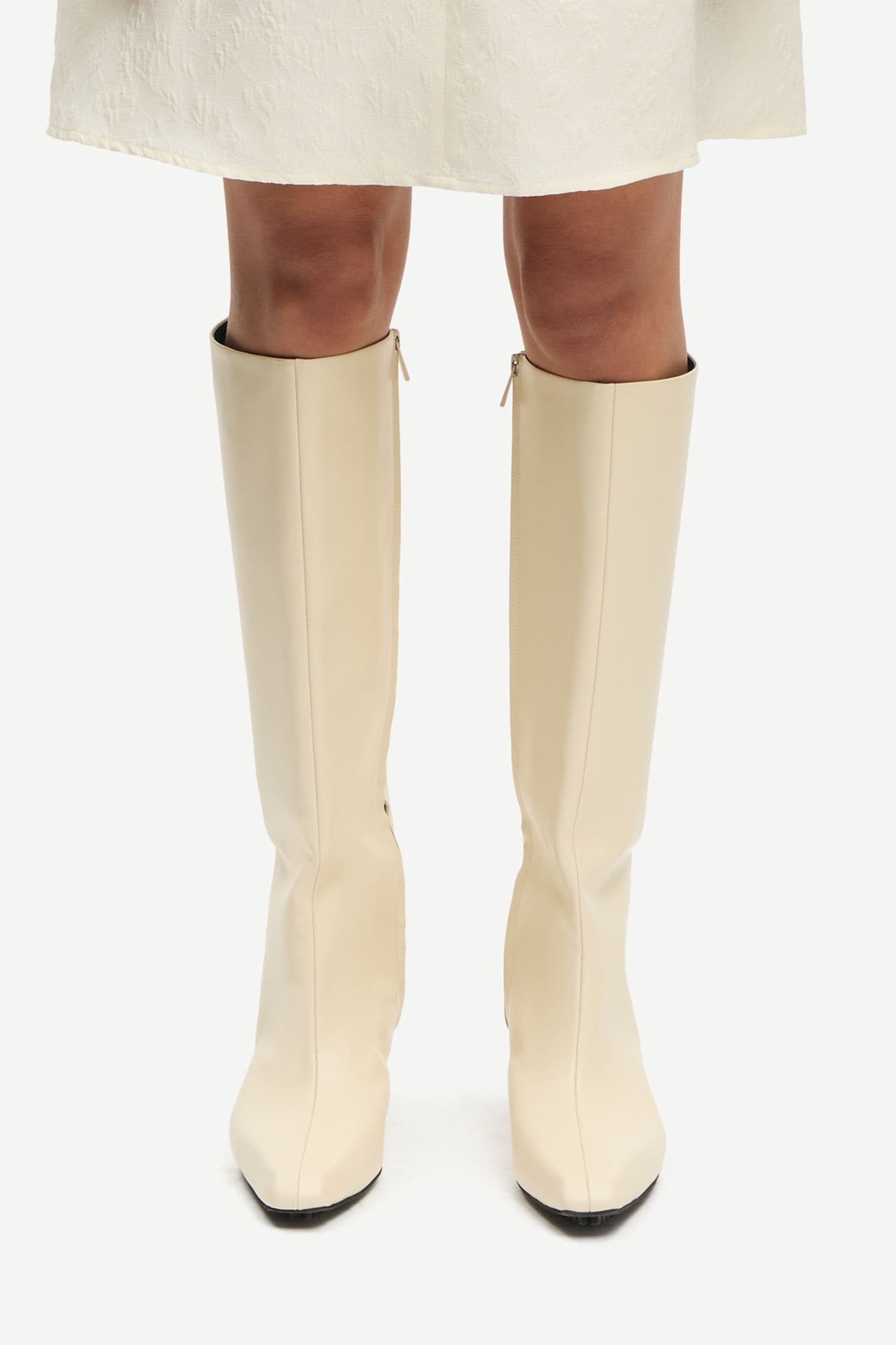 Samaj high boot treads 16009 Bone White