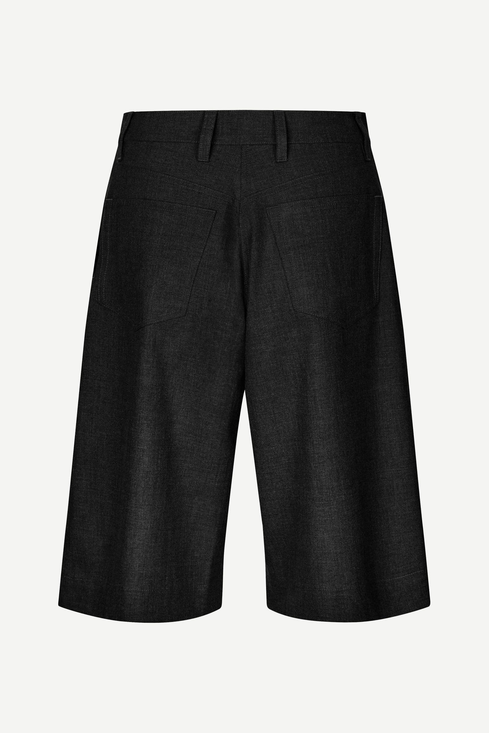 Saharper pleat shorts 16054 Black