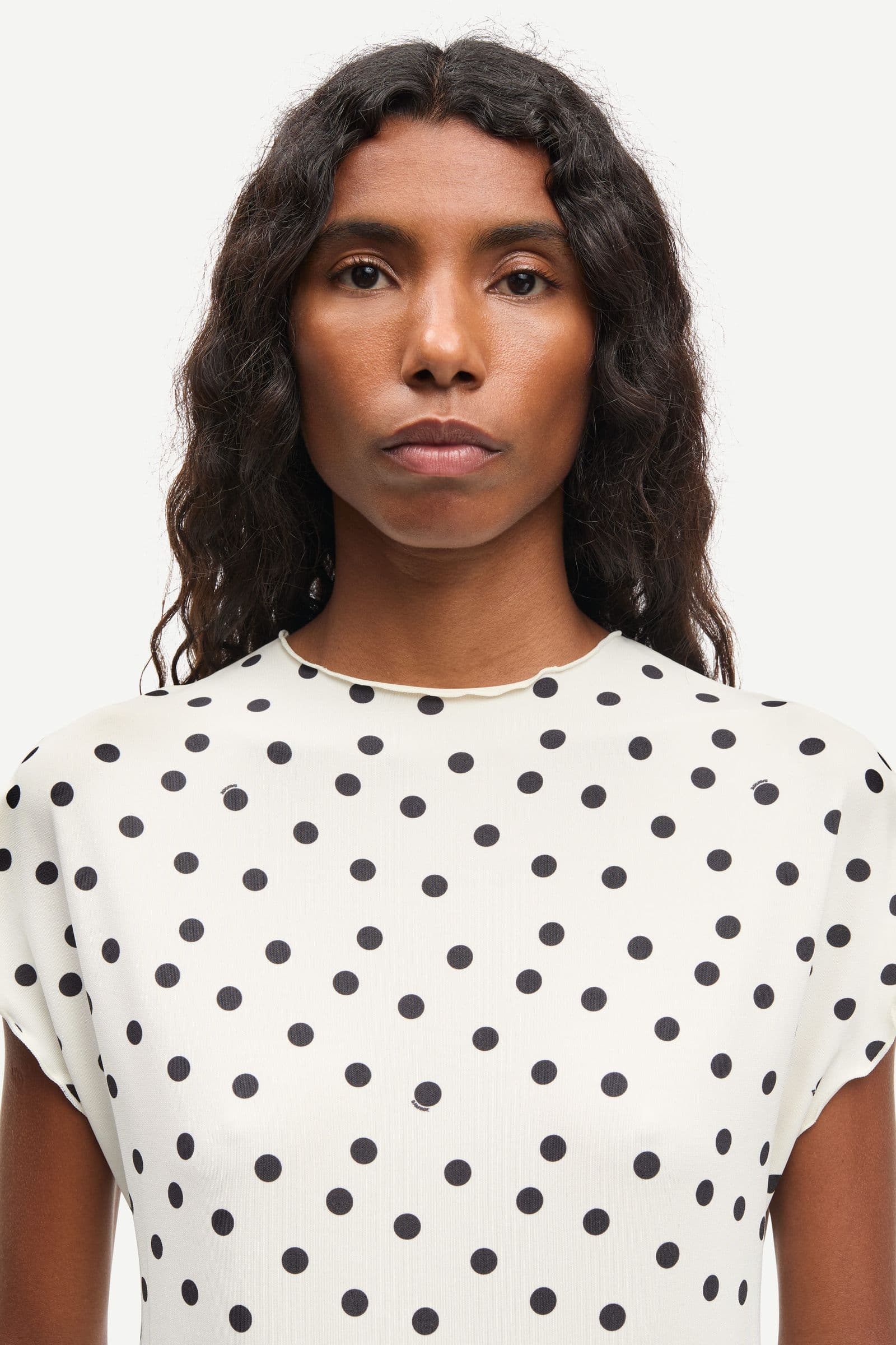 Saumi top 16113 Drifting Dots Egret