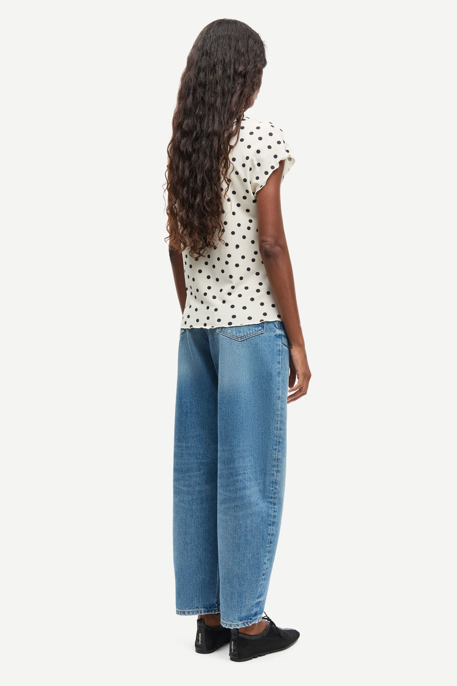 Saumi top 16113 Drifting Dots Egret