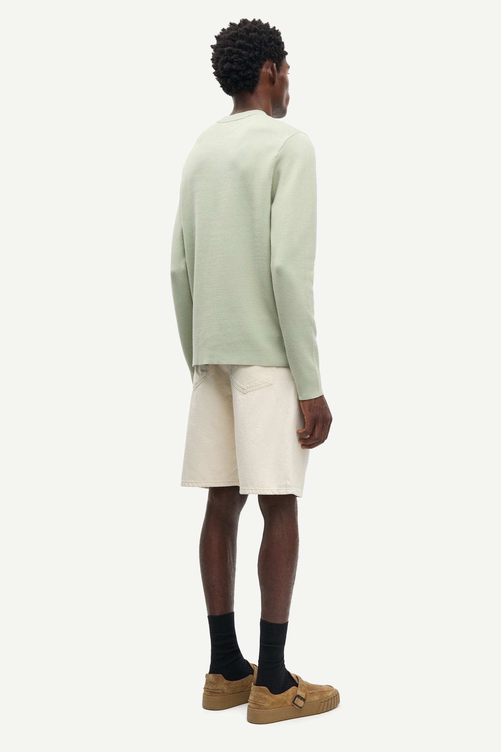 Saeddie shorts 16017 Soft natural
