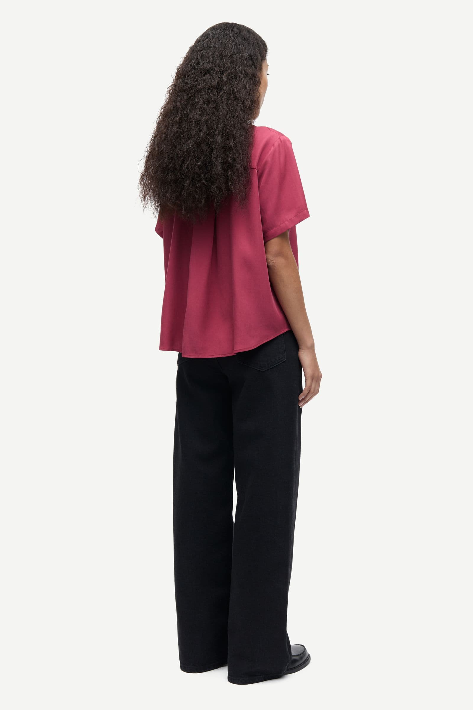 Mina ss shirt 14028 Earth Red